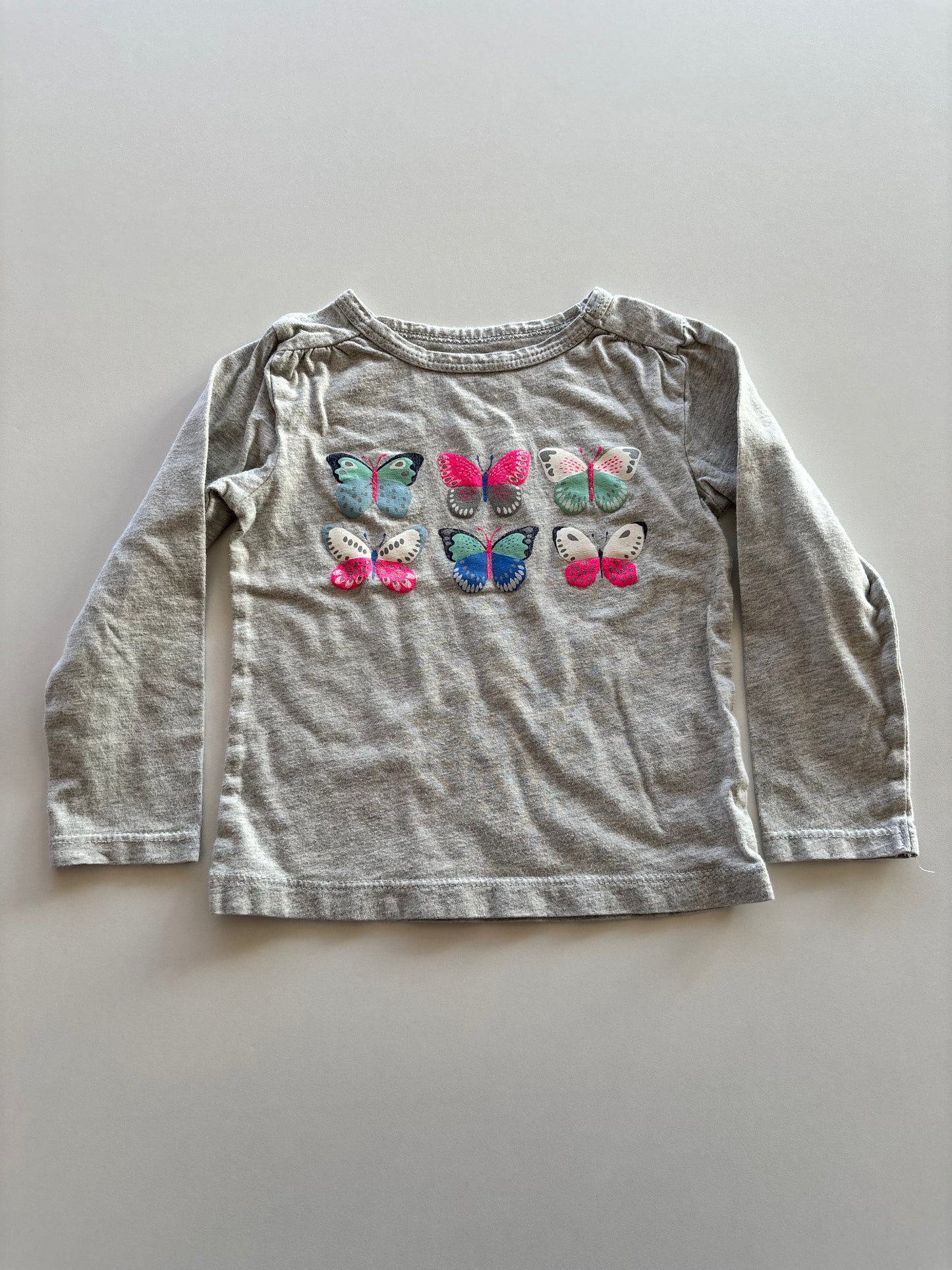 Grey Butterfly Shirt