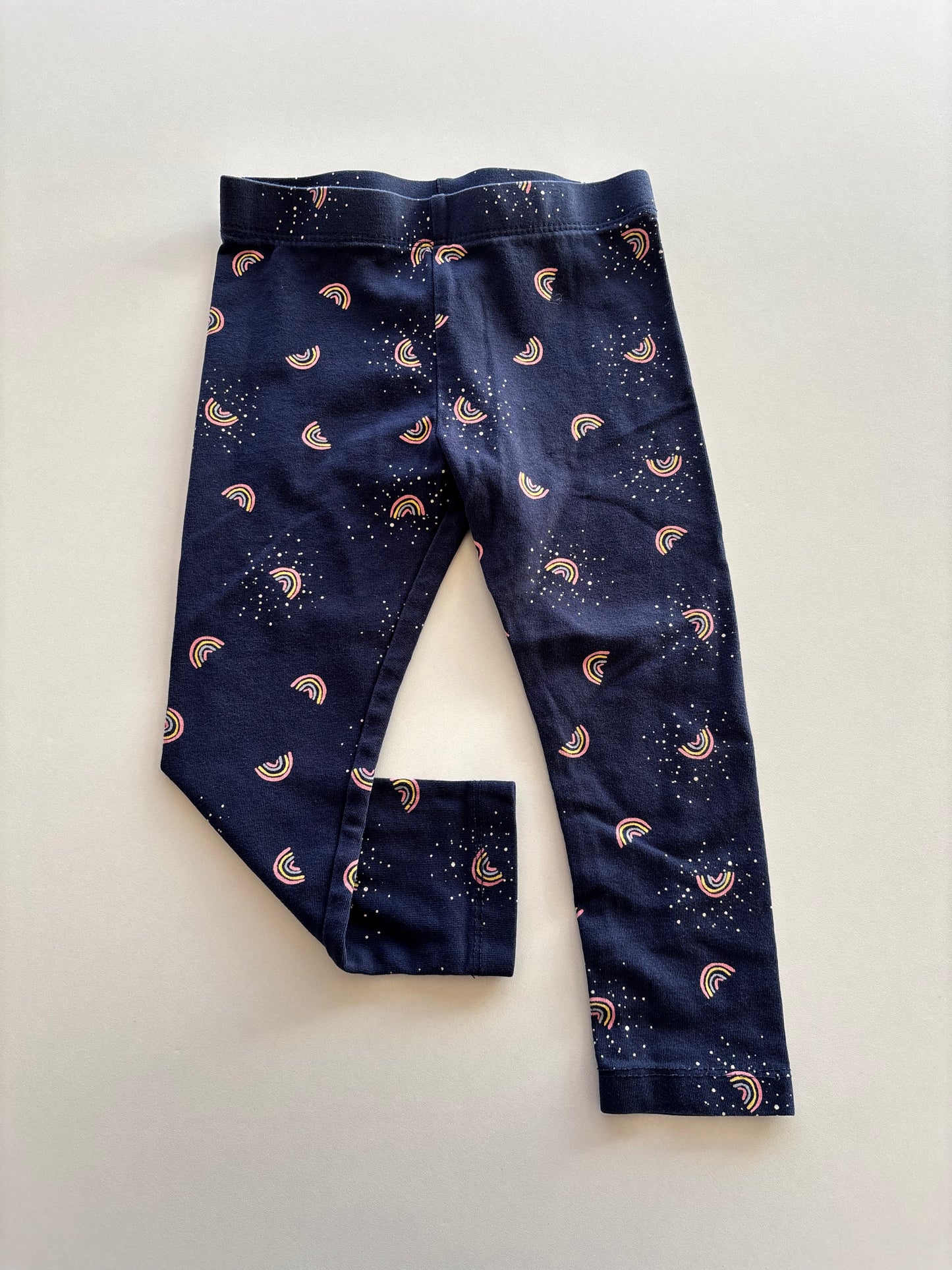 Navy Rainbow Leggings