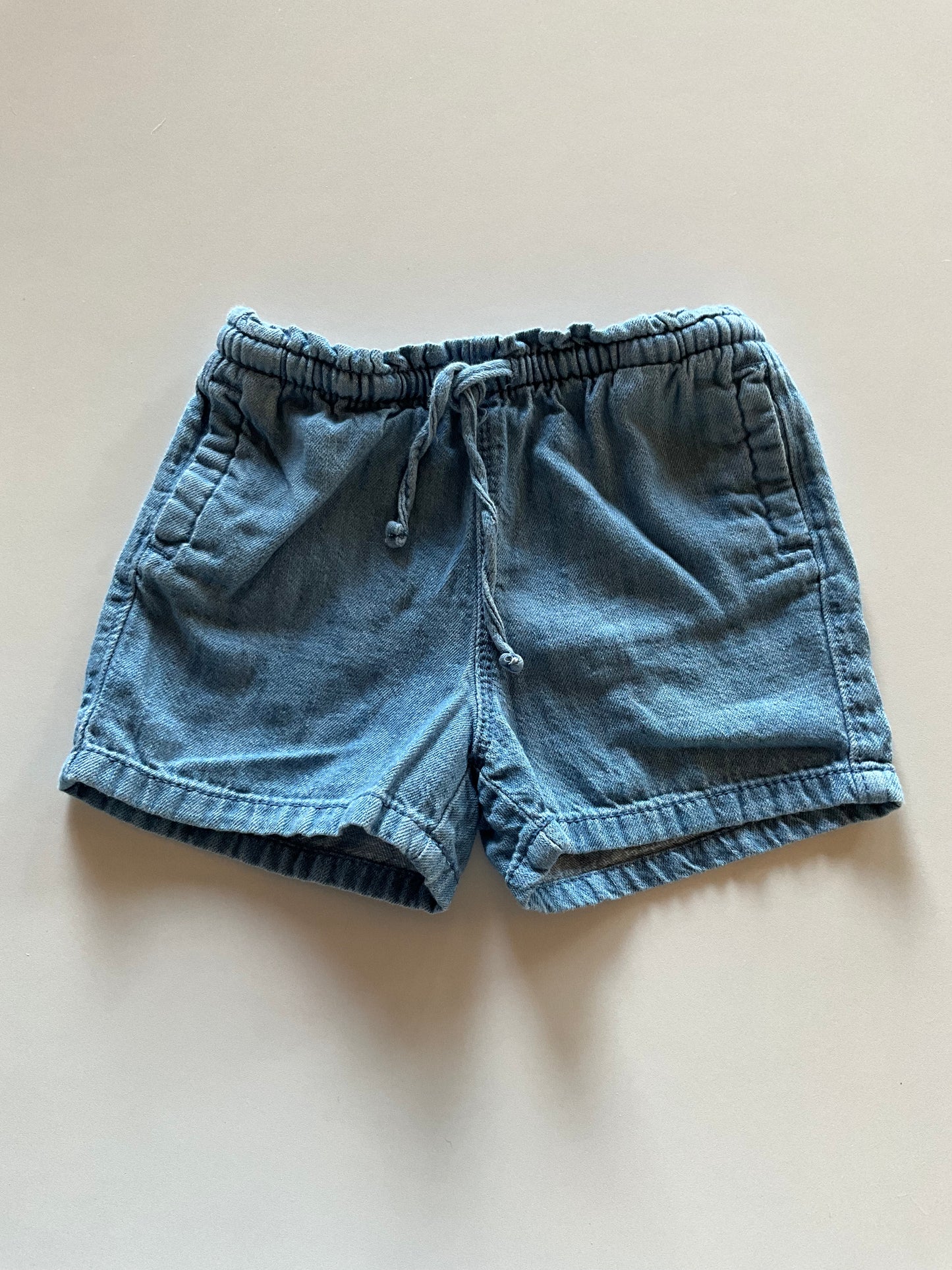 Chambray Shorts