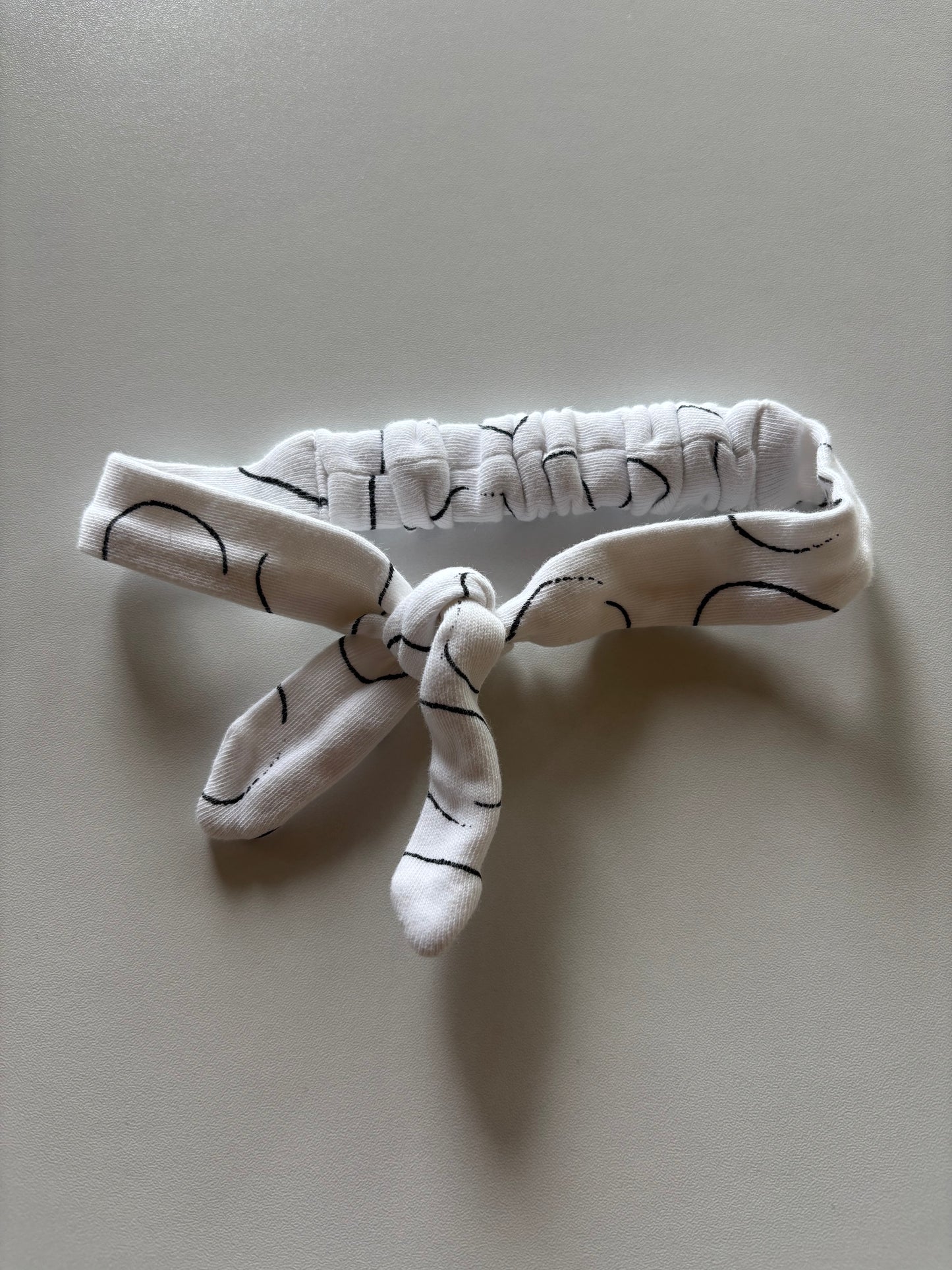 Black & White Knotted Headband
