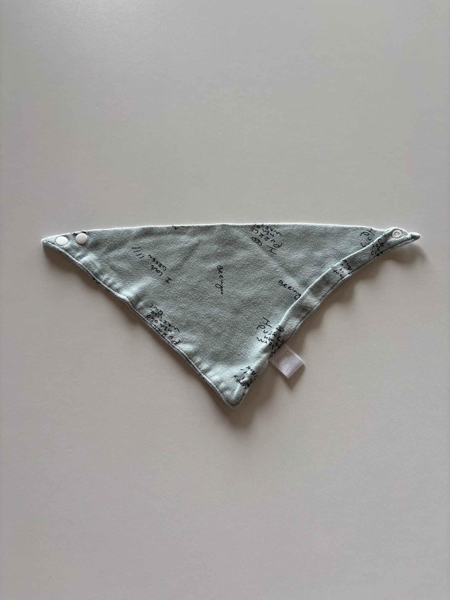 Blueish Green Drool Bib