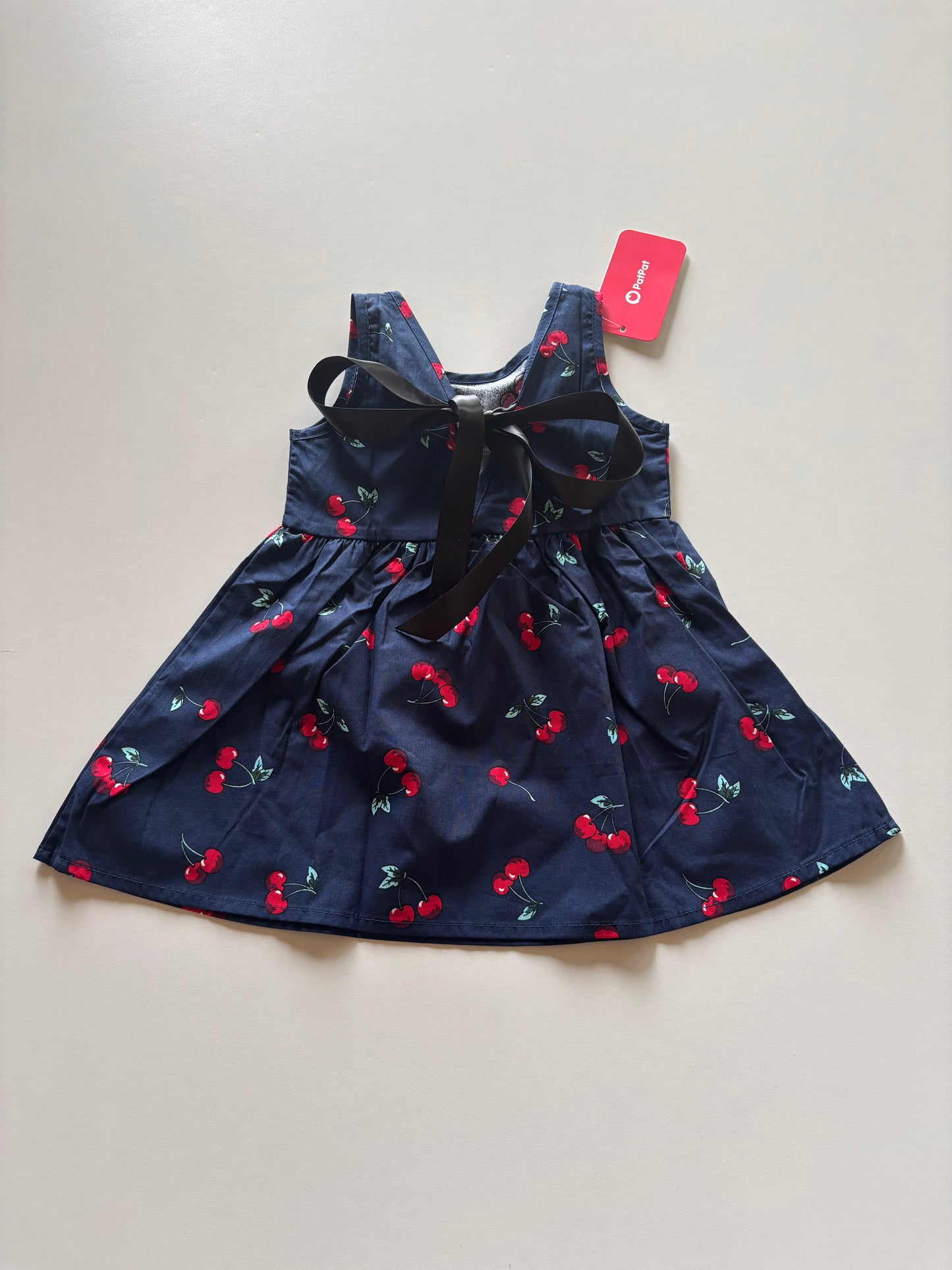 BNWT Navy Cherry Dress