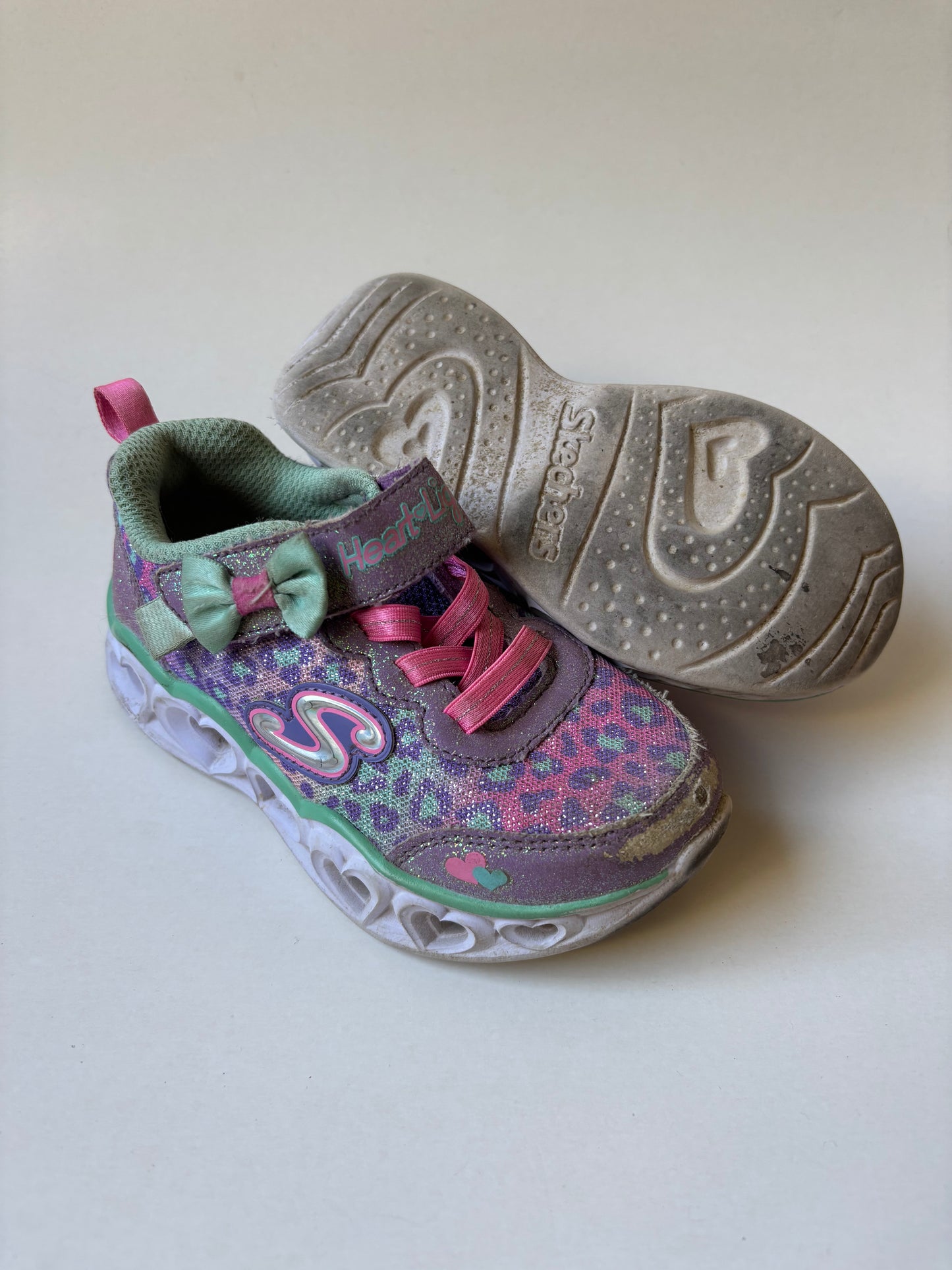 Sparkly Pastel Leopard Print Runners