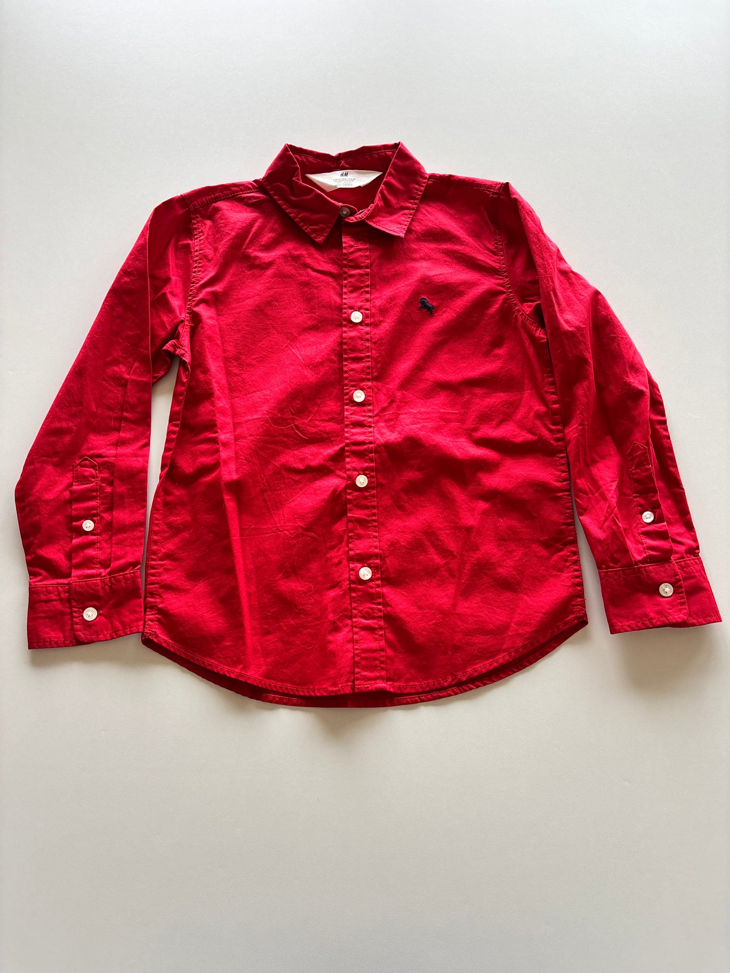 Red Button Up Shirt