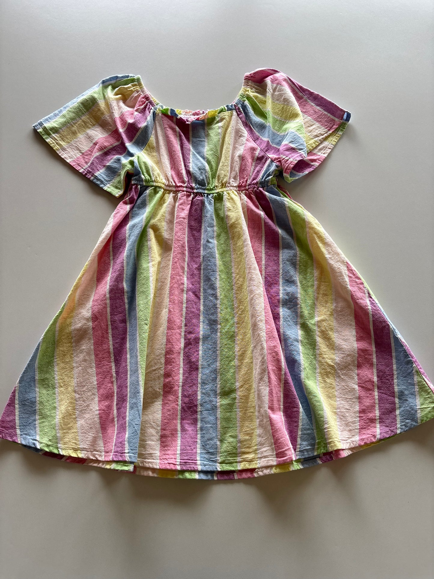 Pastel Striped Dress
