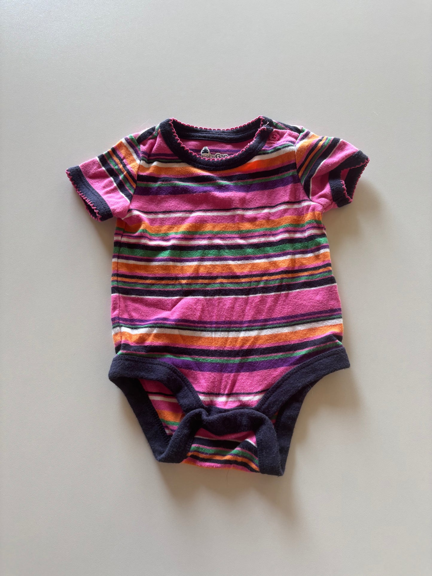 Colourful Striped Onesie