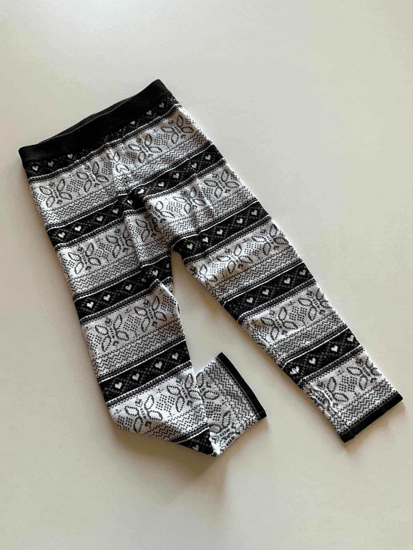 Thick Patterned Leggings