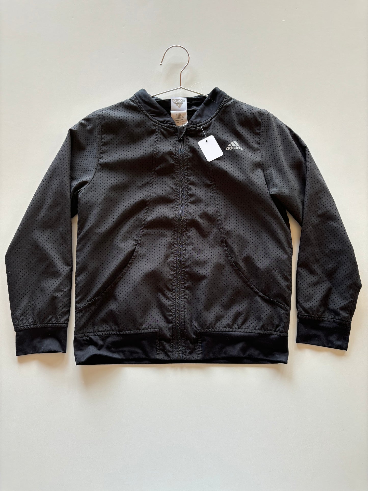 Black Mesh Adidas Jacket
