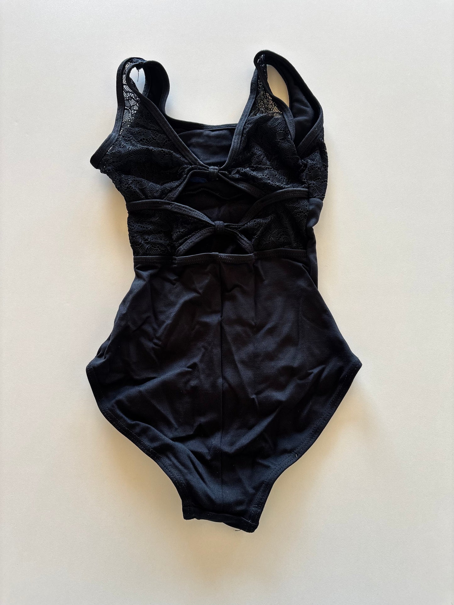 Black and Lace Bodysuit