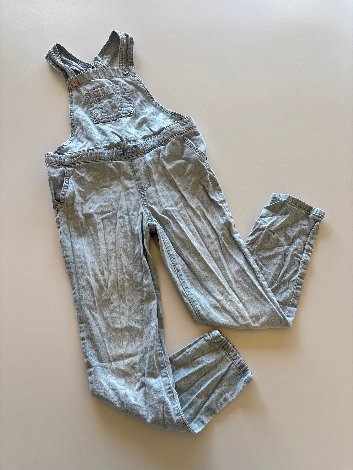 Lightwash Denim Overalls