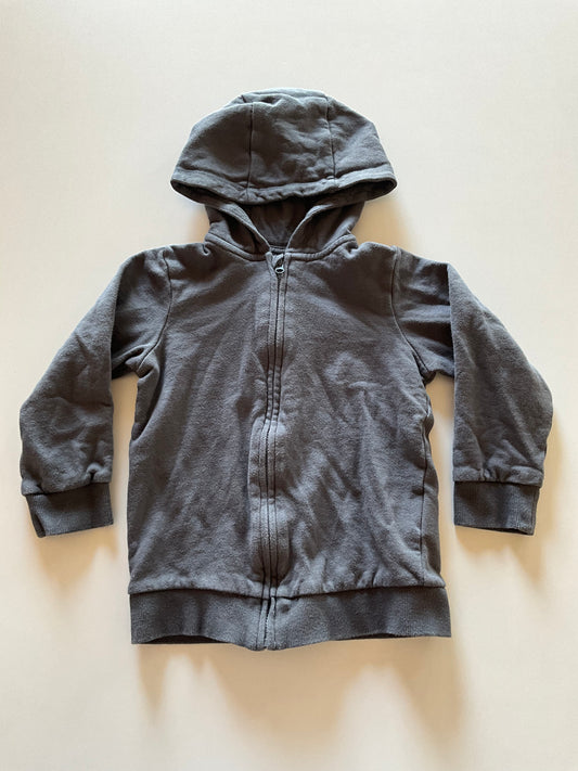 Charcoal Zip Up Hoodie