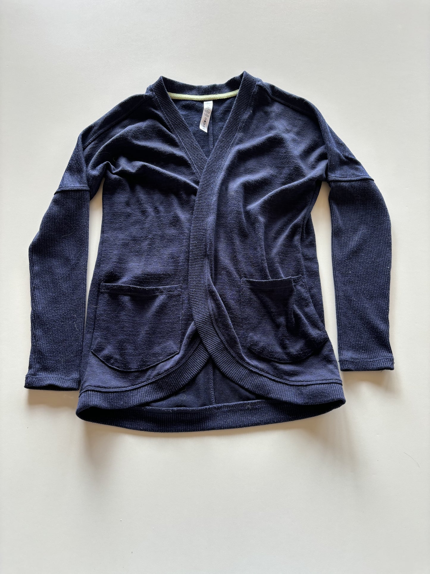 Blue Melange Cardigan