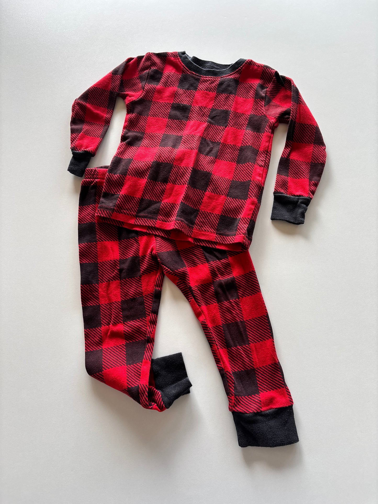 2pc Buffalo Plaid Pajamas