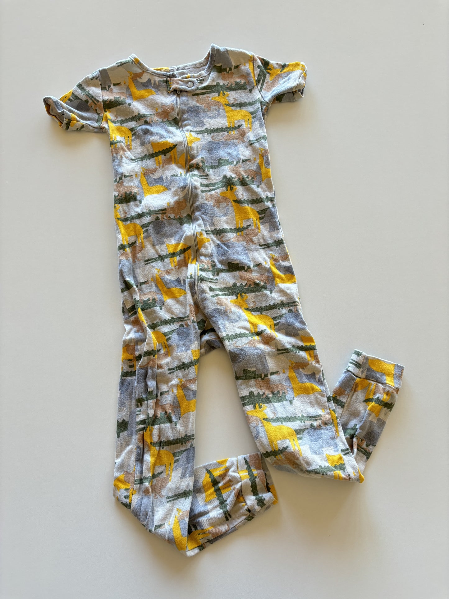 Zoo Animal Footless Sleeper