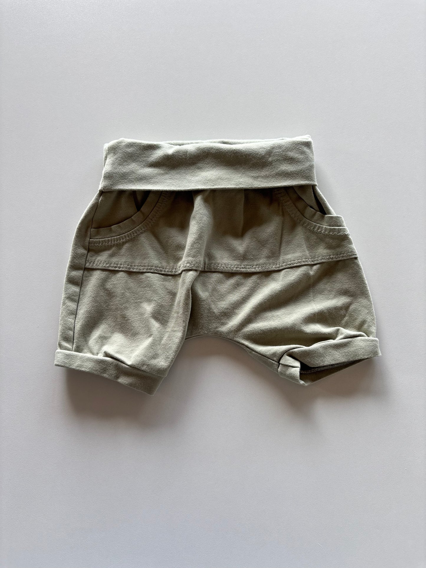 Sage Green Grow With Me Shorts