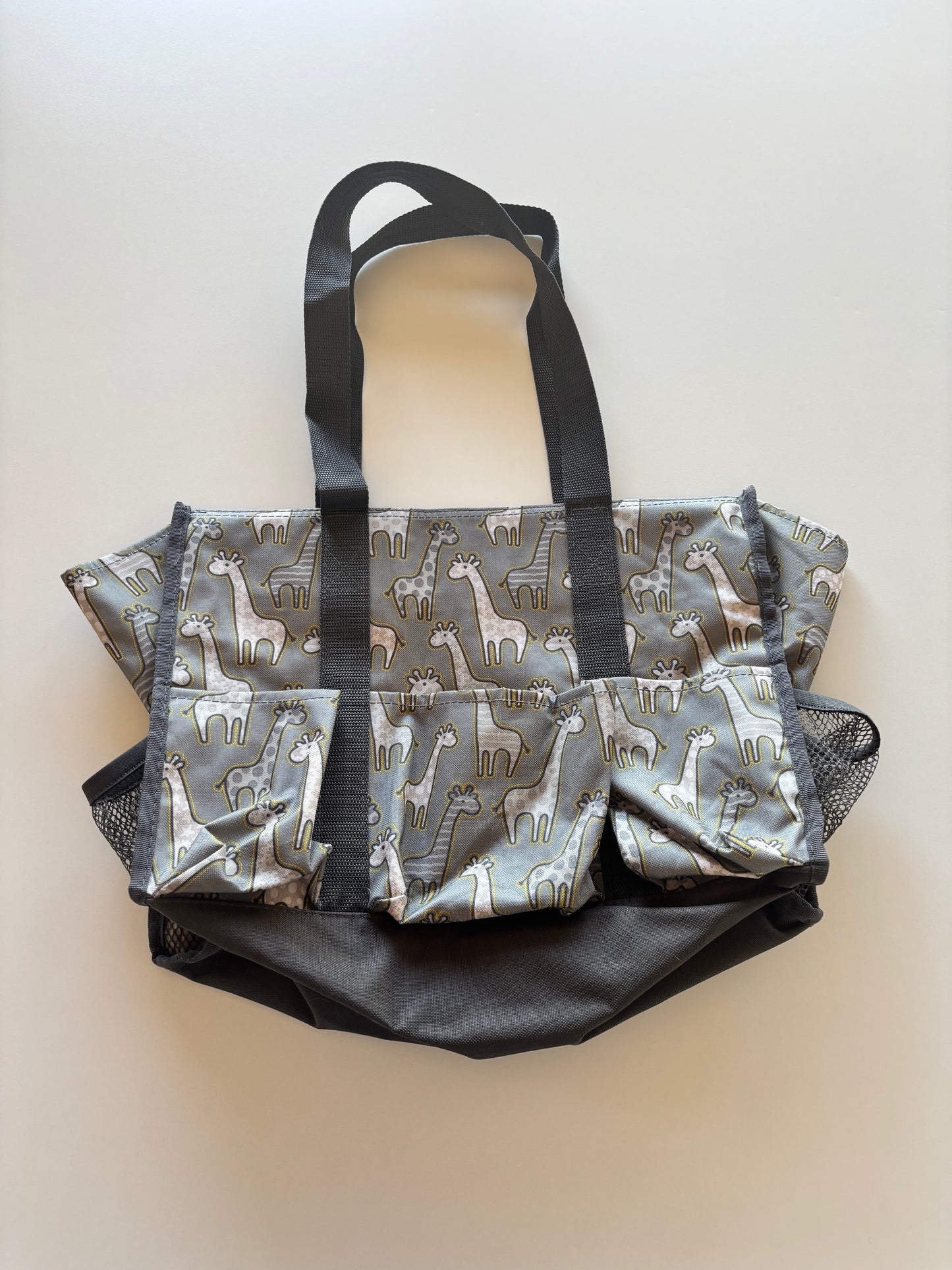 Grey Giraffe Utility Bag
