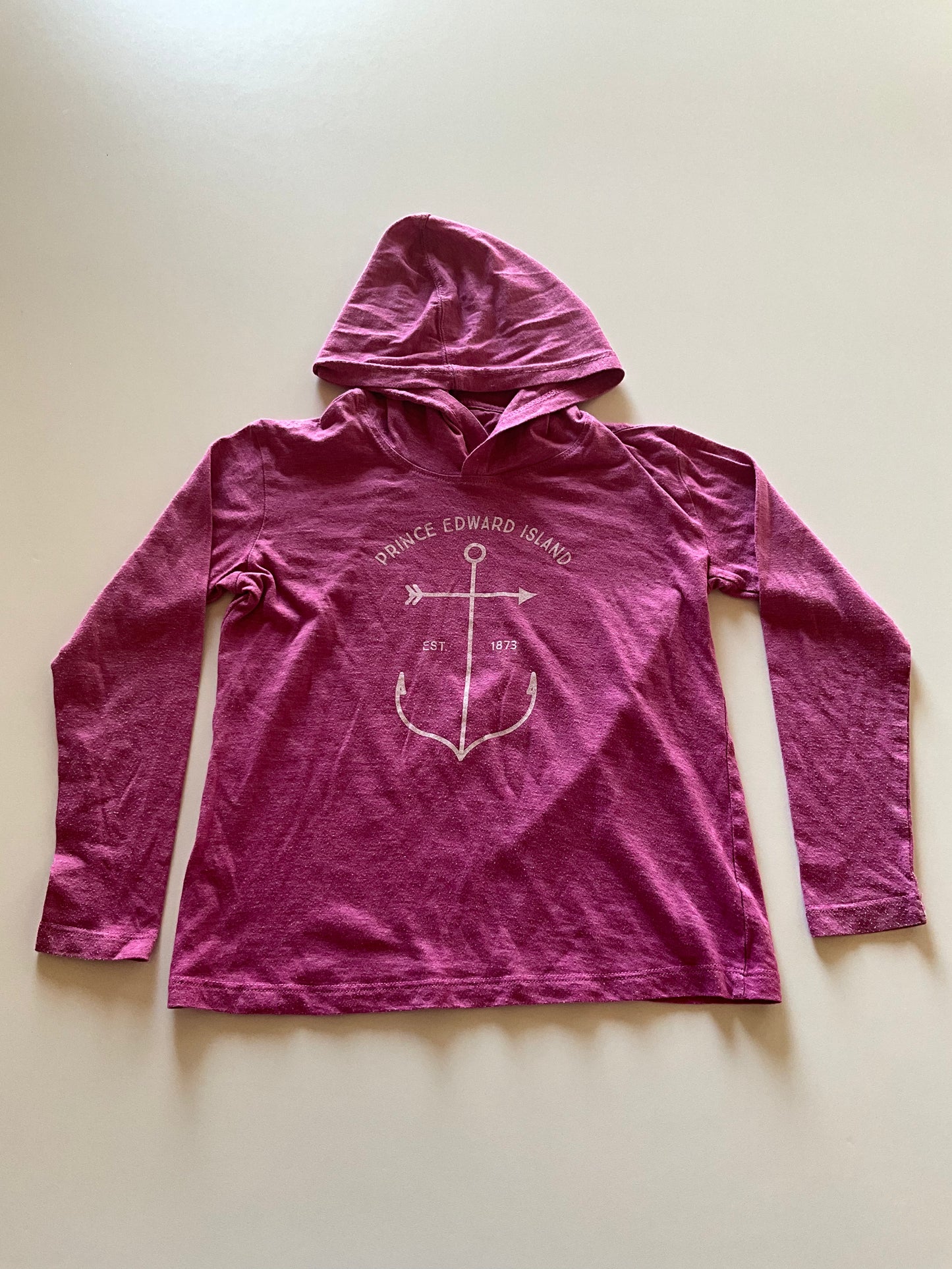 Pink Hooded PEI Shirt
