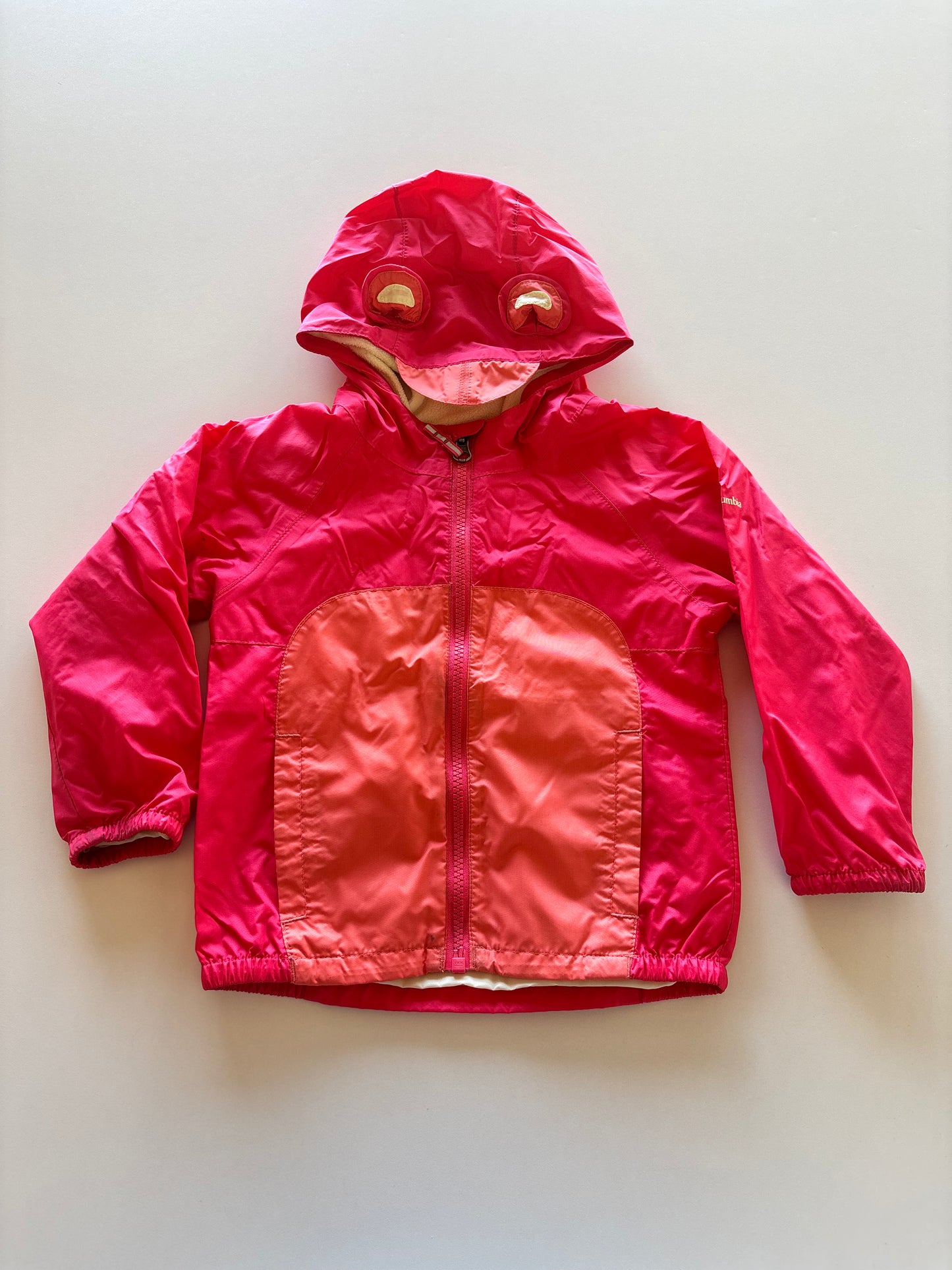 Bright Pinky Red Bear Jacket