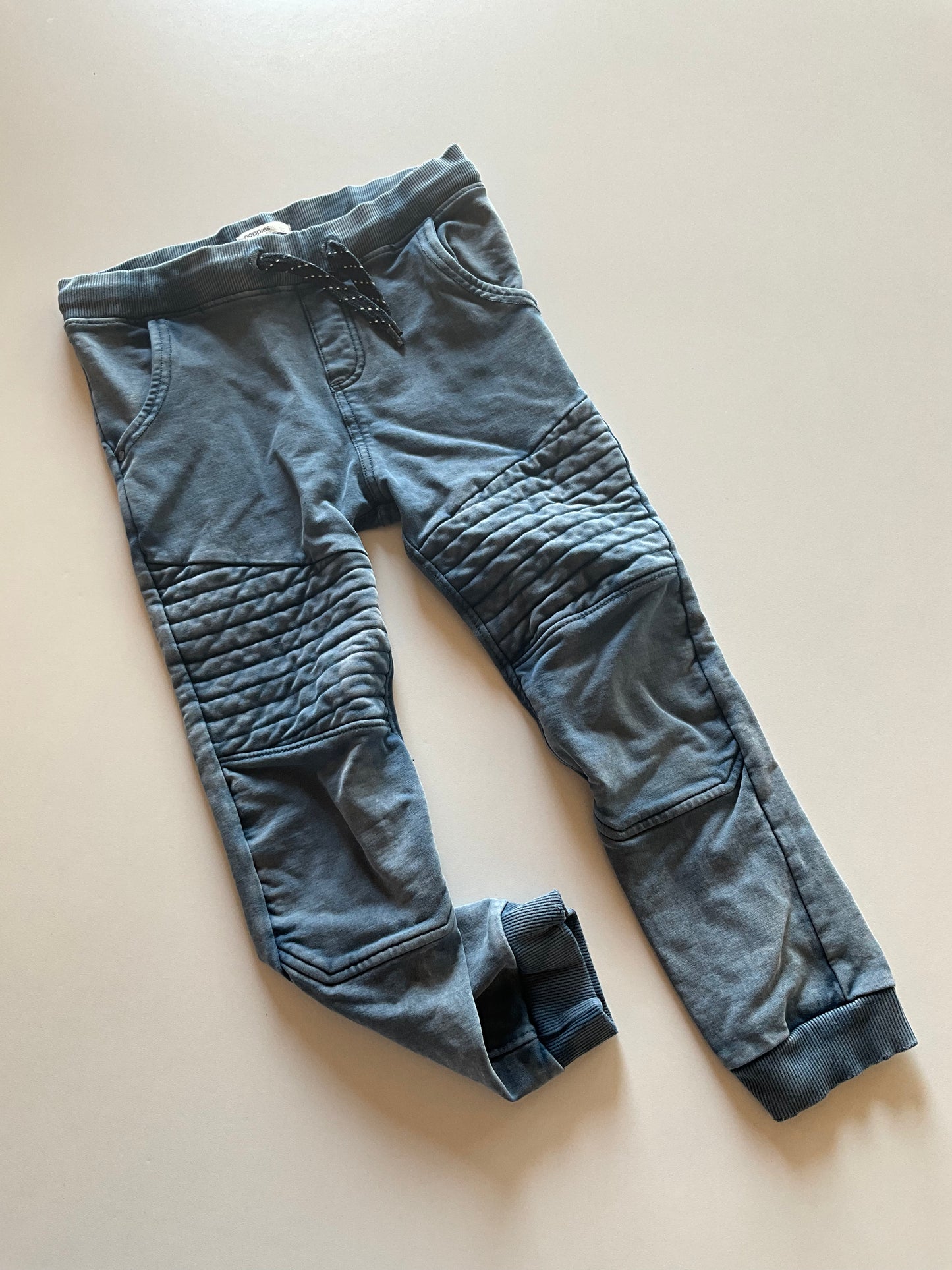 Blue Moto Joggers
