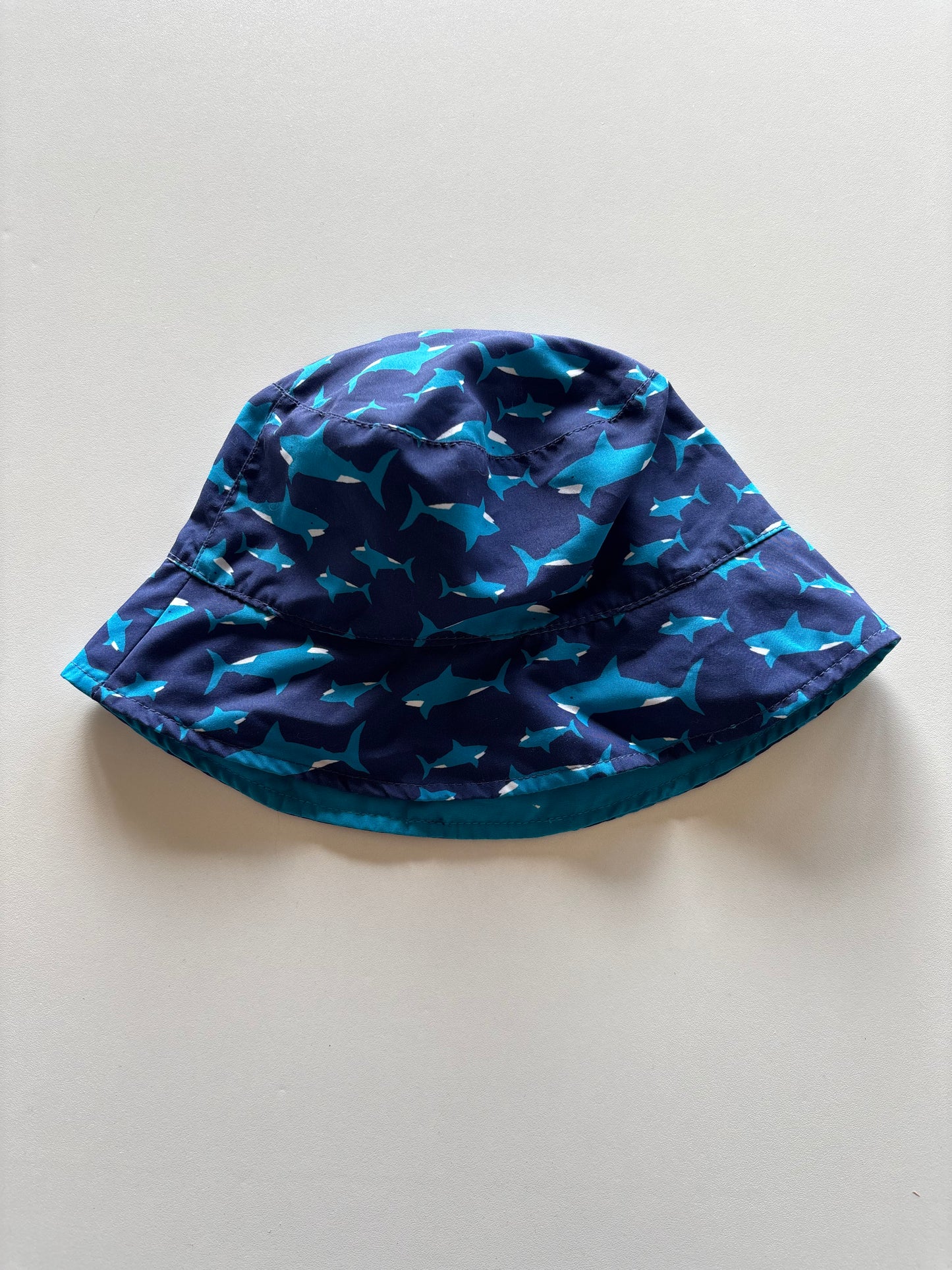 Reversible Blue Shark Surf Bucket Hat