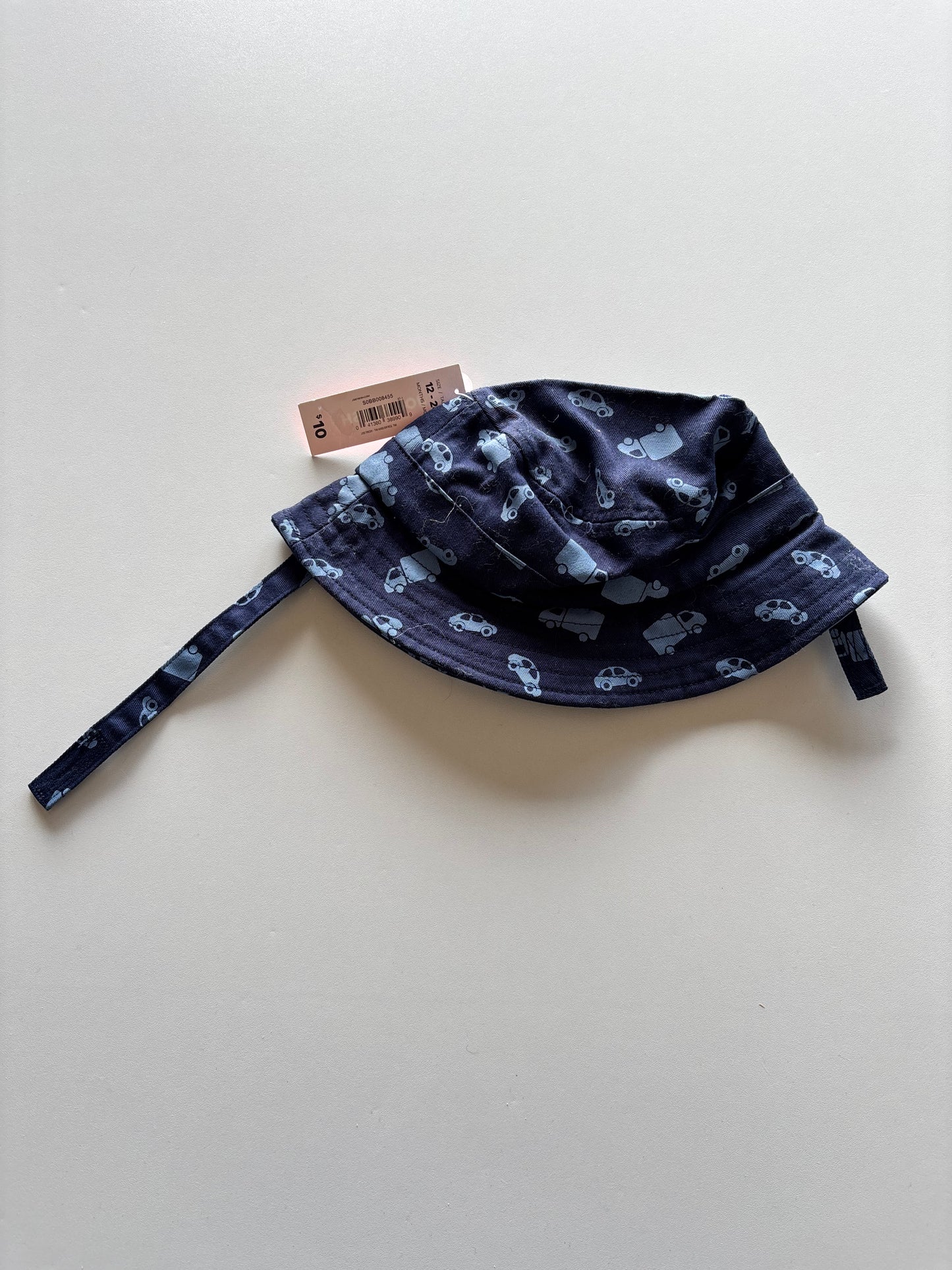 BNWT Blue Vehicle Bucket Hat