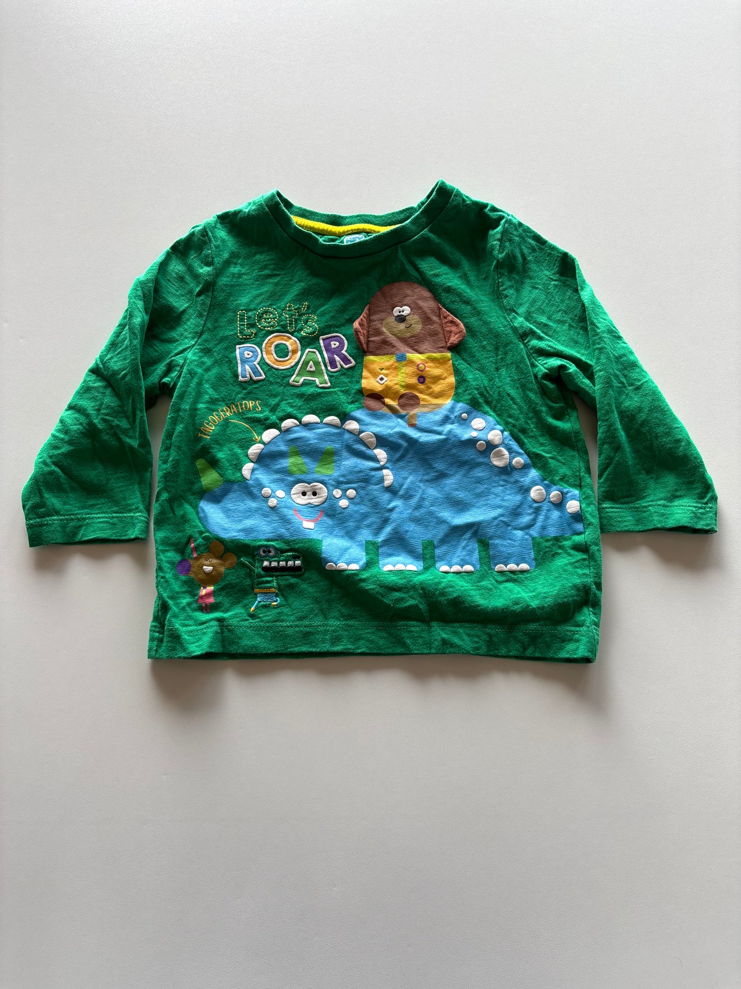 Green Dino Let's Roar Shirt