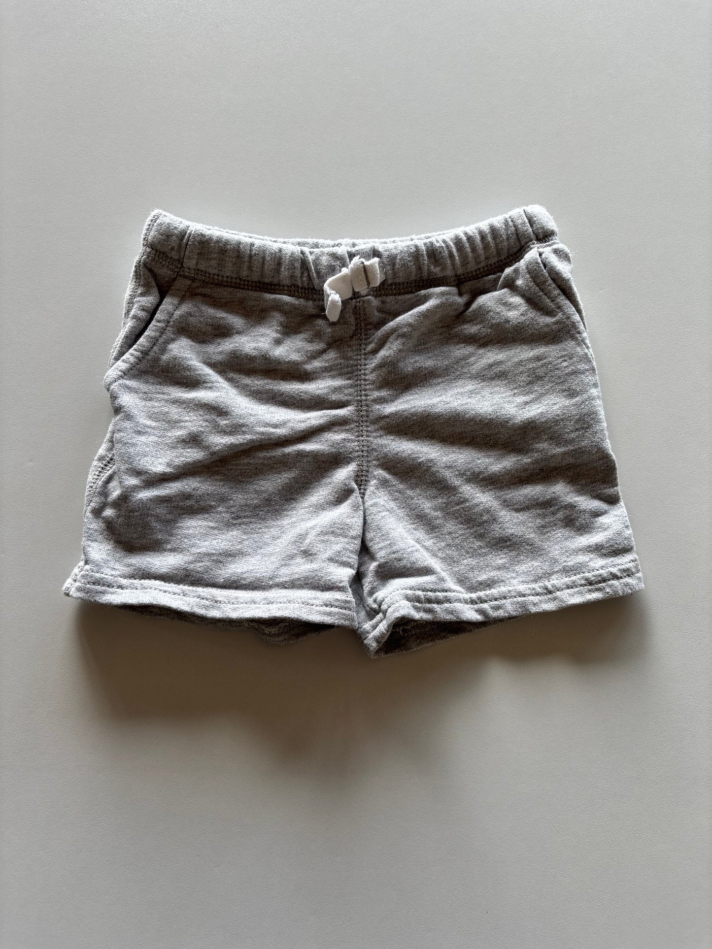 Light Grey Melange Shorts