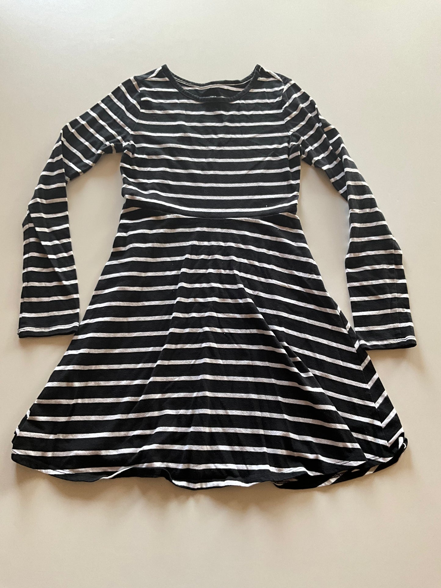 Black & White Striped Dress