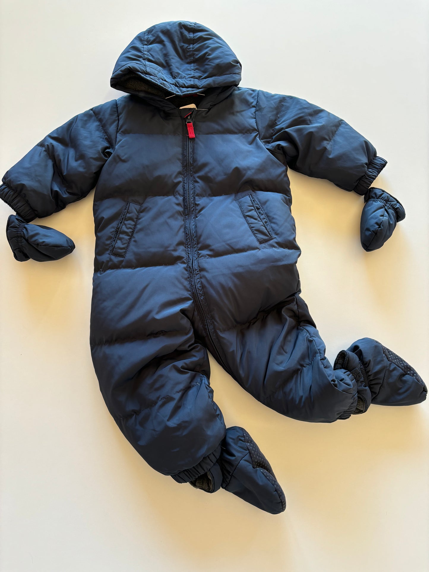 5pc Navy Down Filled Snow Suit
