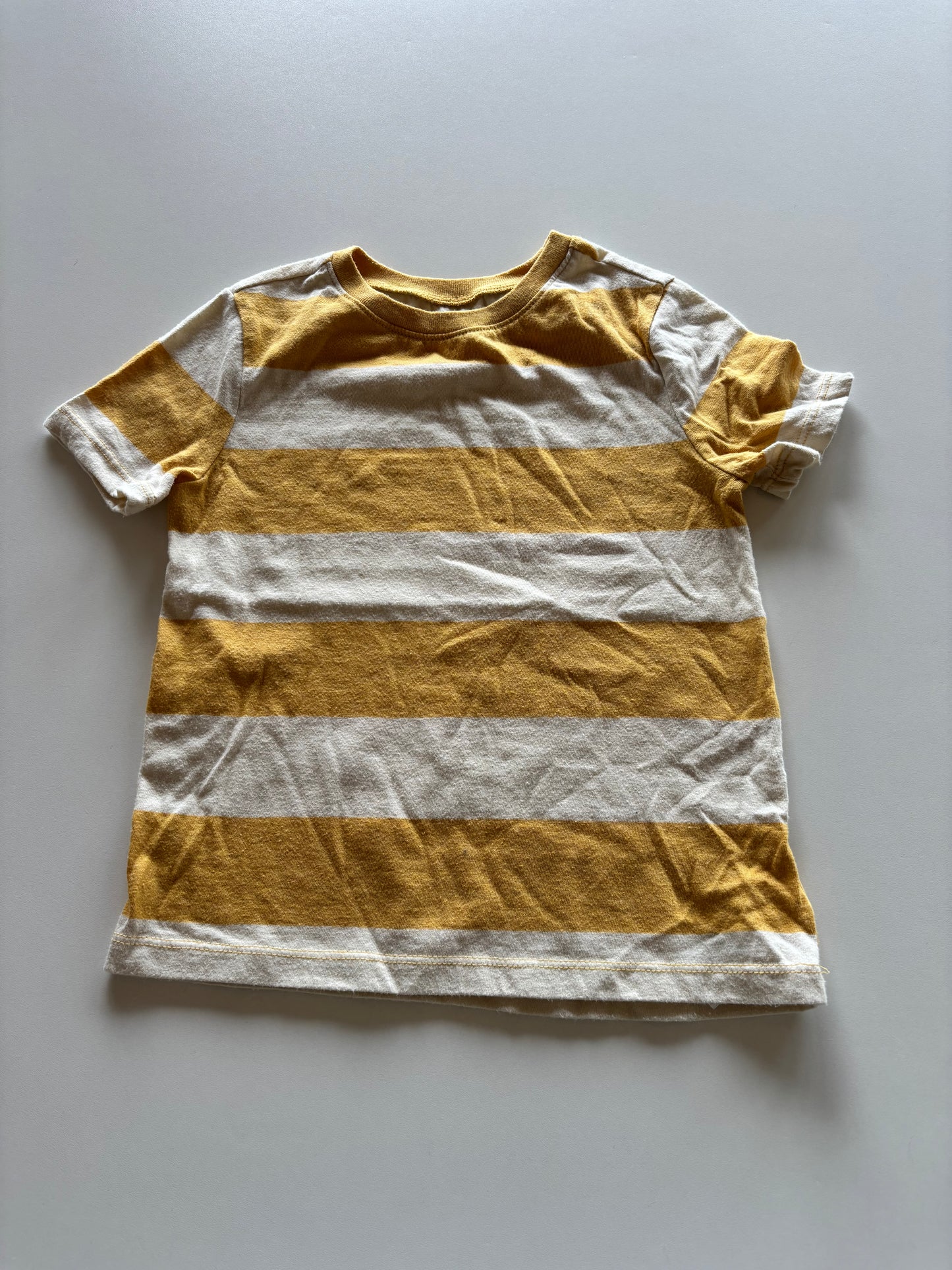 Yellow Striped Tee