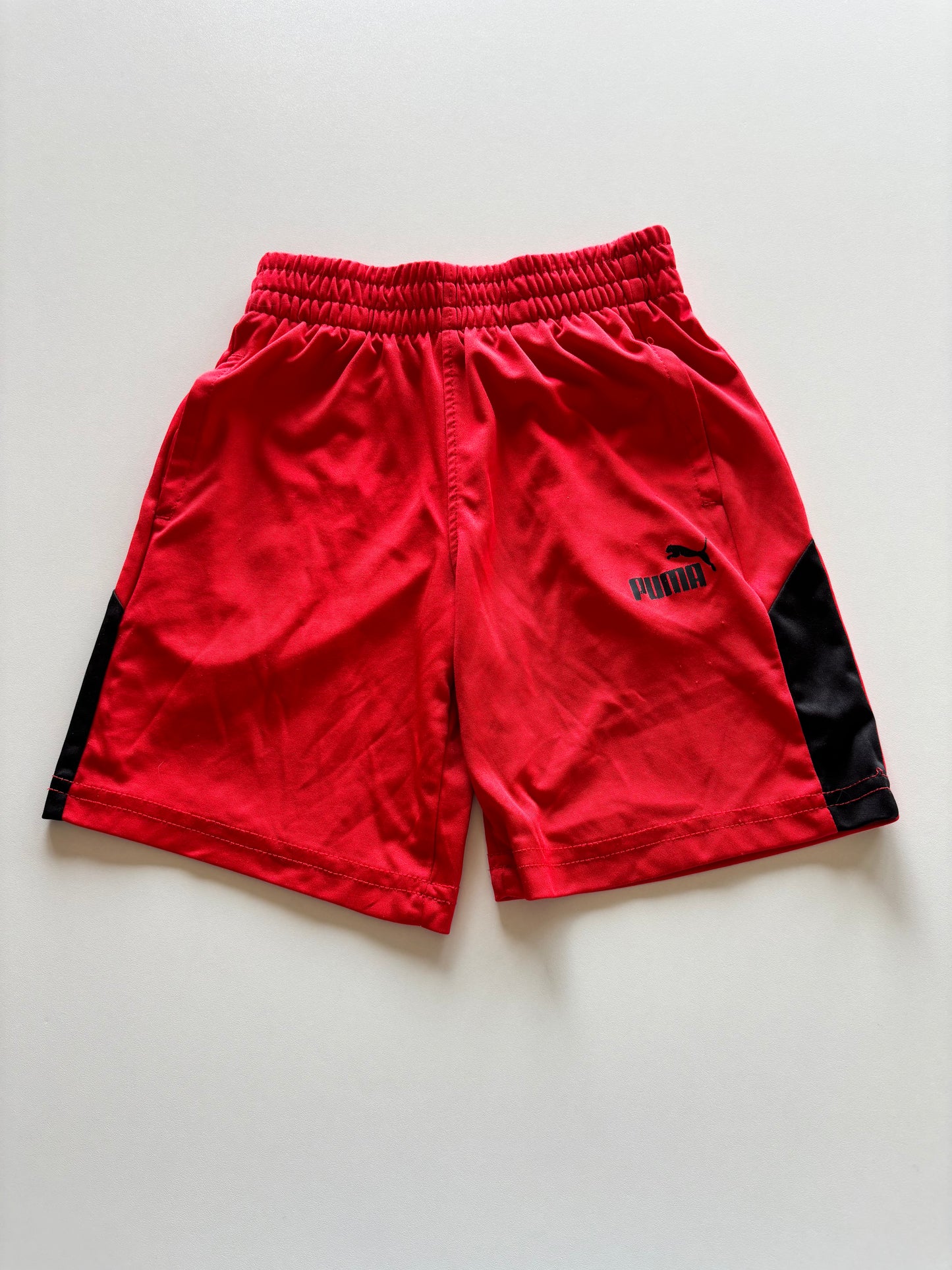 Red Puma Athletic Shorts
