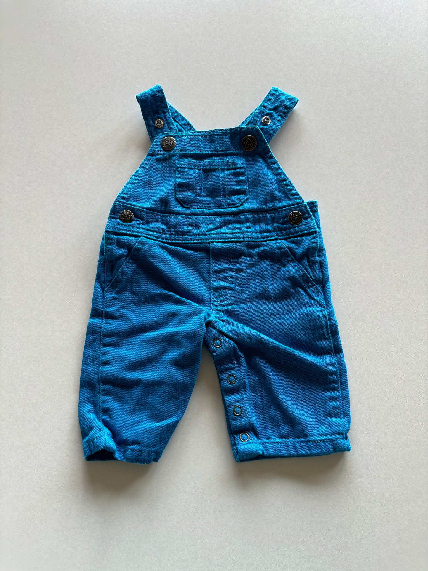 Bright Blue Overalls