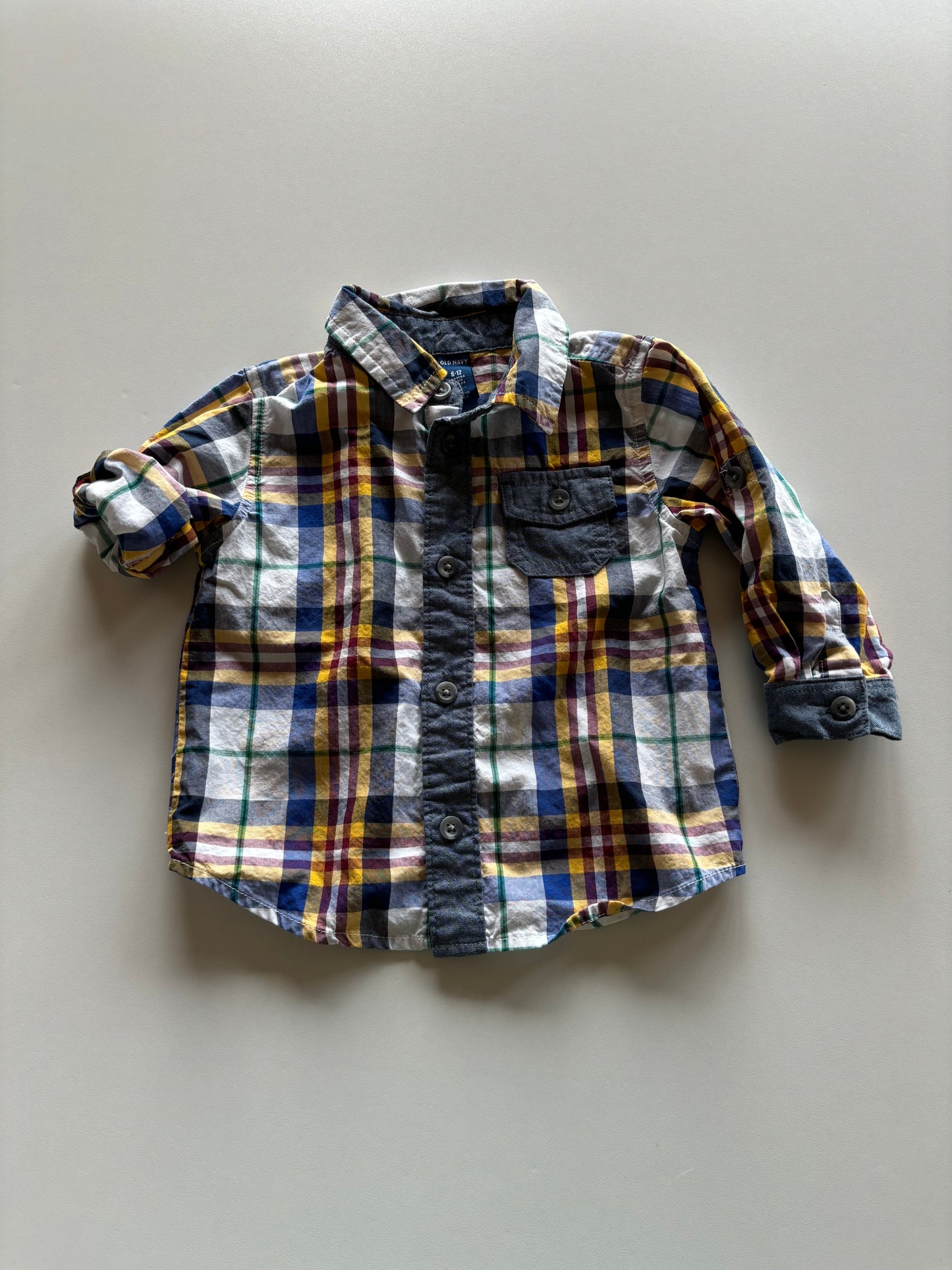 Plaid Button Up Shirt