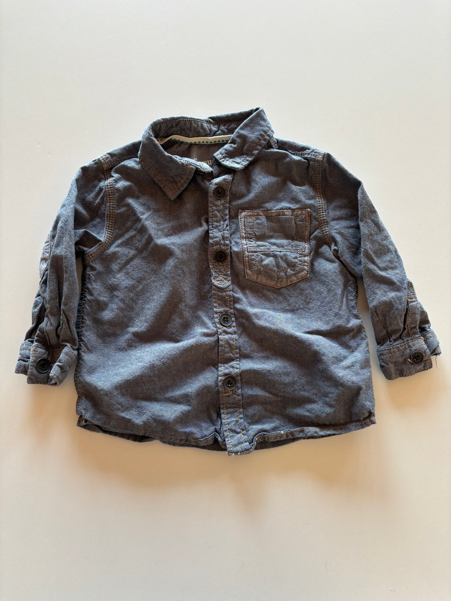 Dark Chambray Shirt