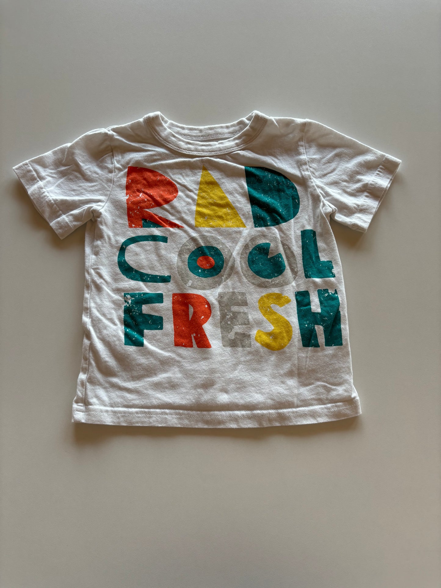 White Rad Cool Fresh Tee