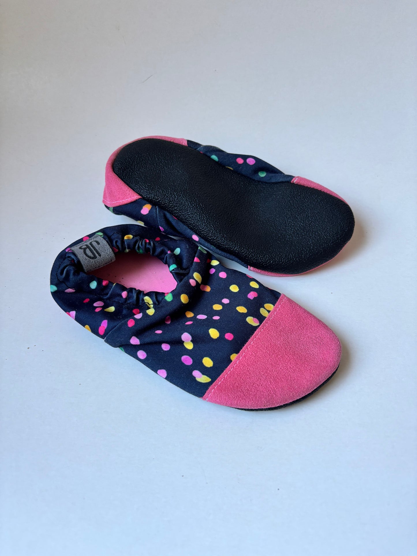 Pink & Polka Dot Water Shoes/Slippers