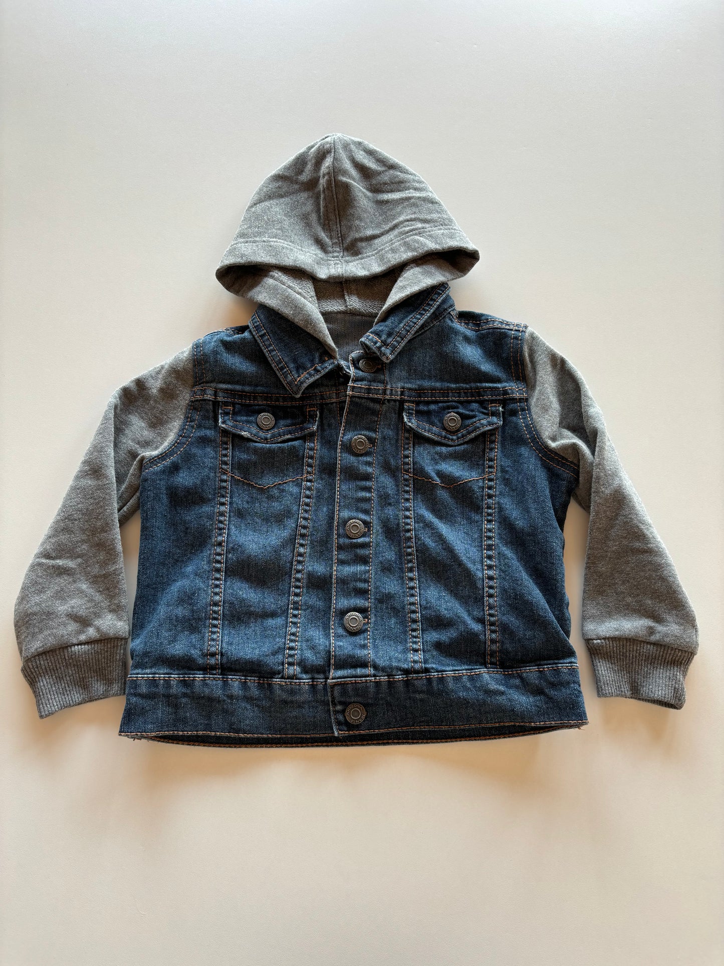 Hooded Denim Jacket