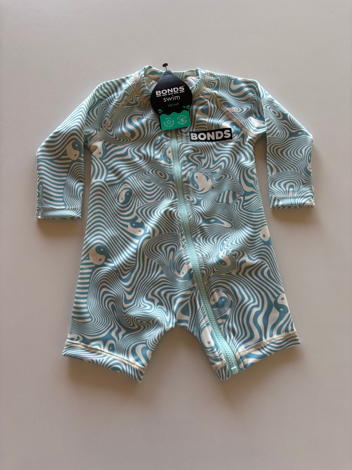 BNWT Bonds Swim Zip Suit