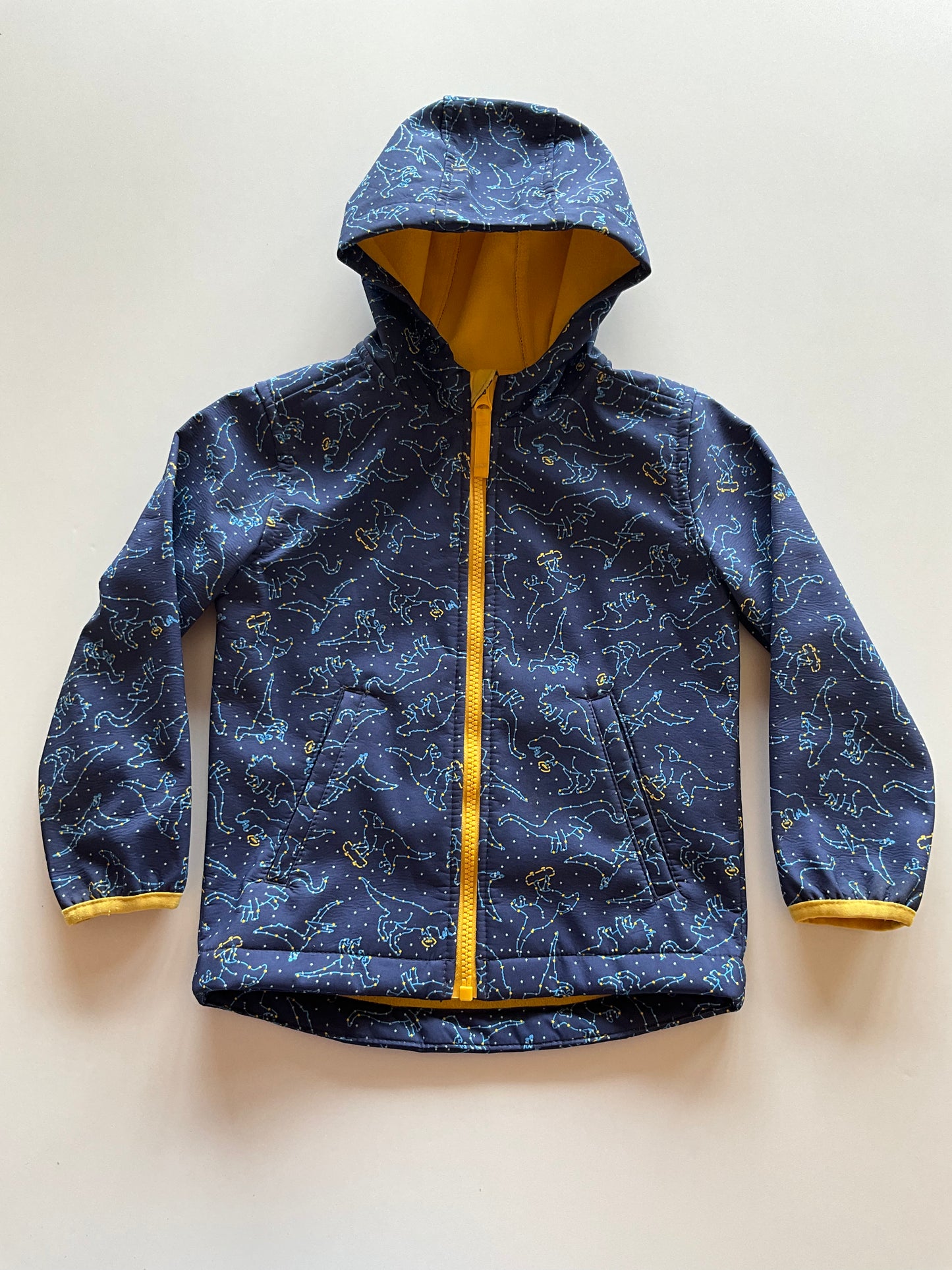 Dinosaur Constellation Rain Jacket