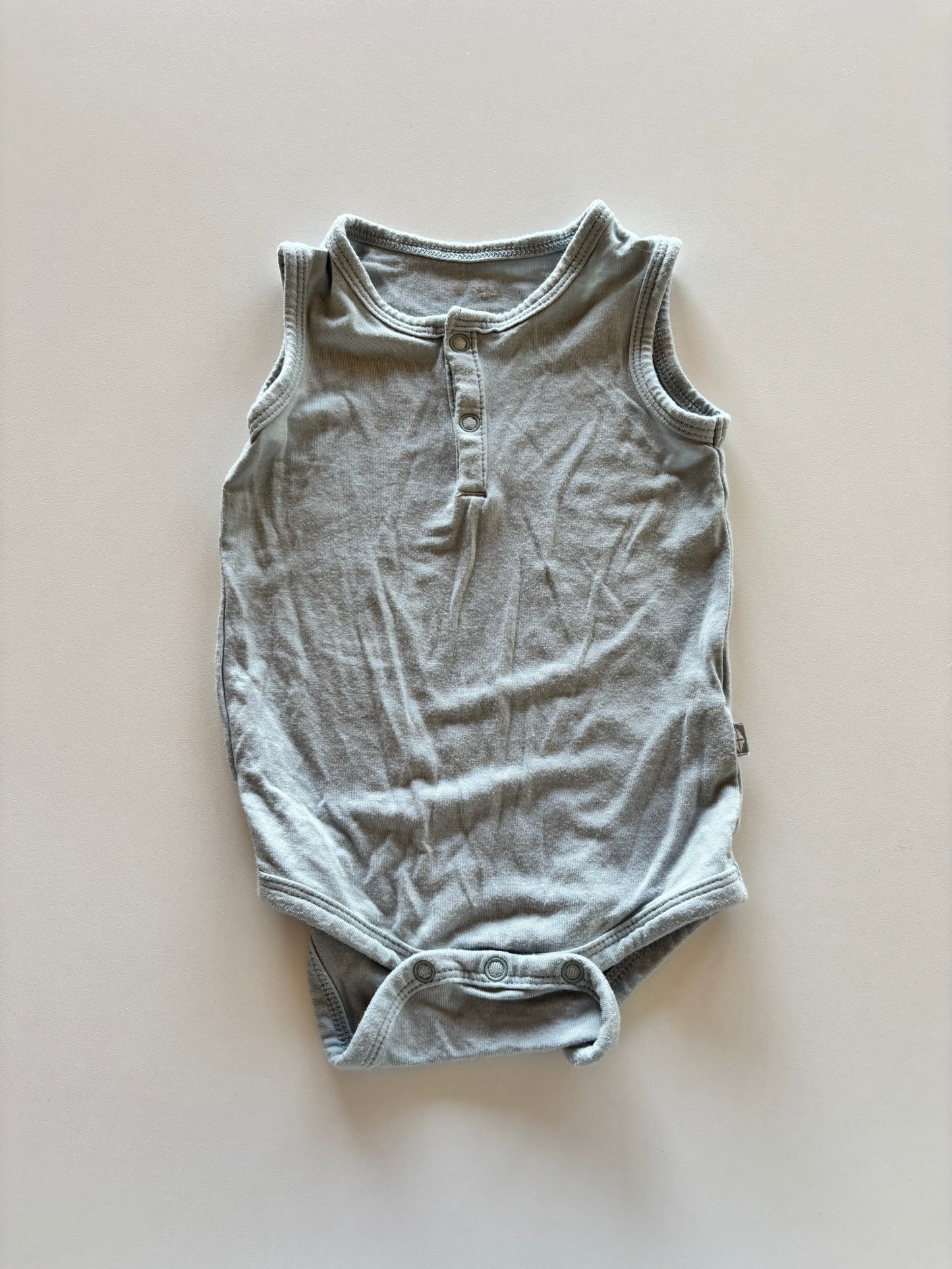 Light Blue Tank Kyte Onesie