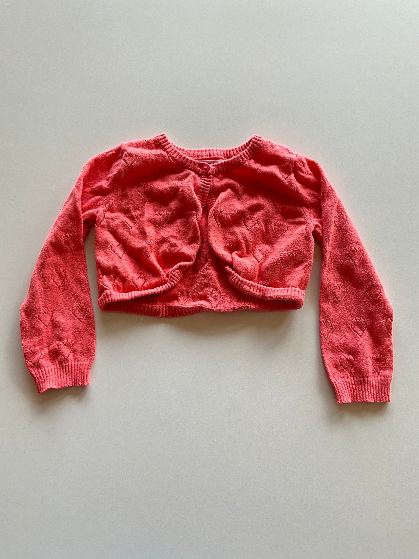 Pink Hearts Cardigan