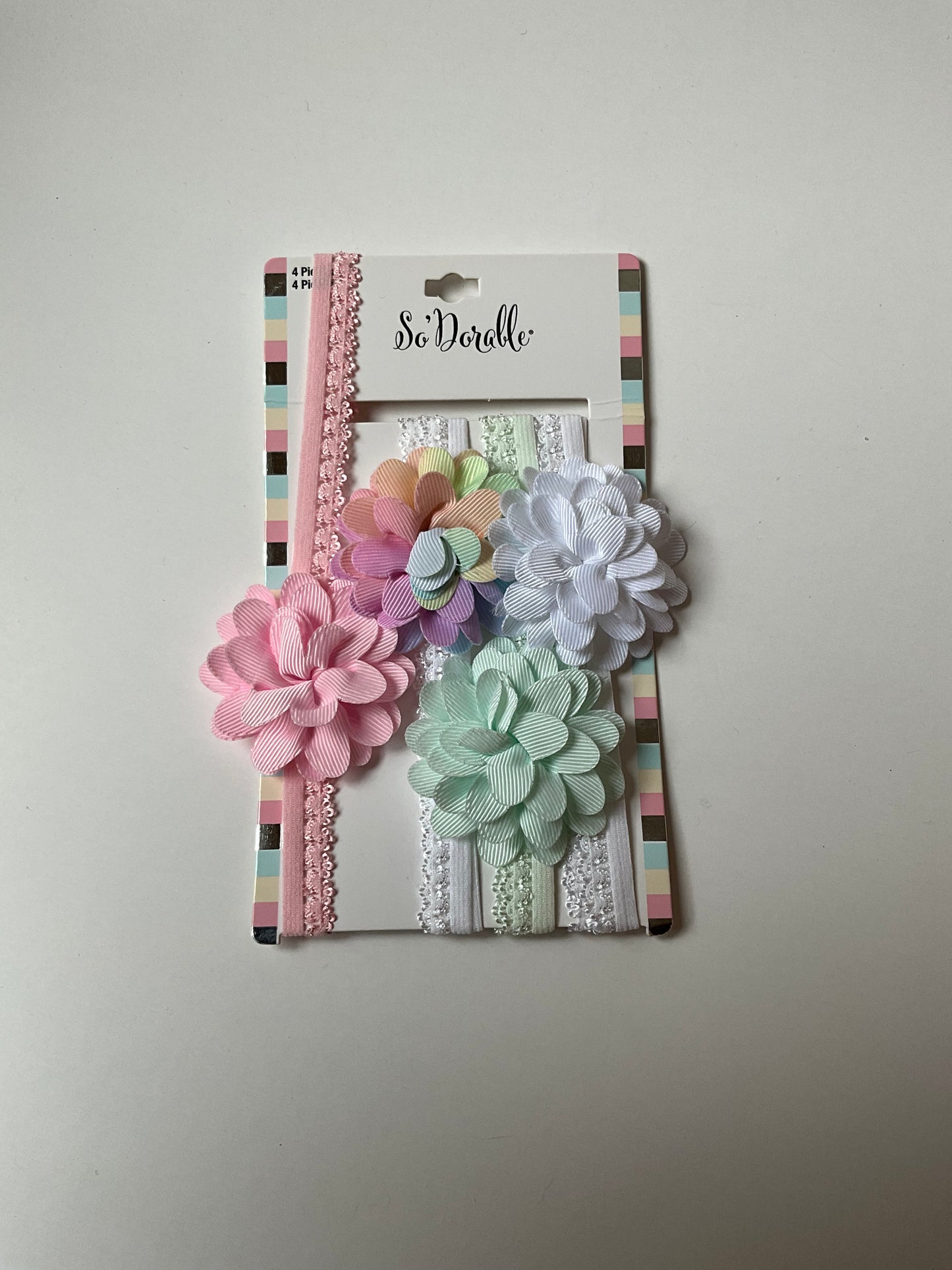 BNWT 4pc Floral Headband Set