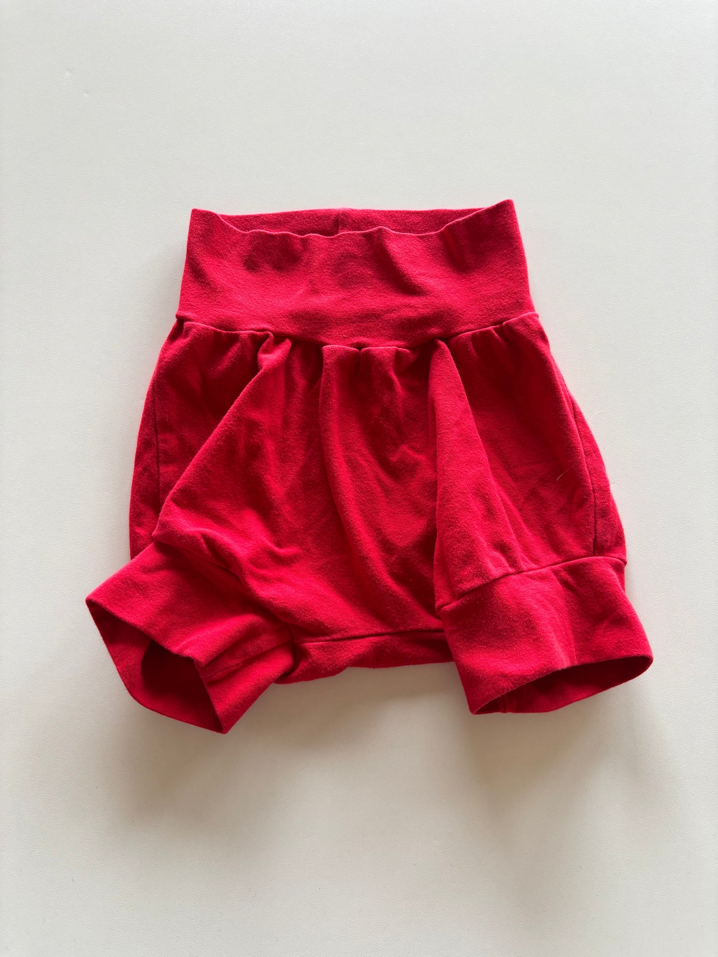 Red Handmade Shorts