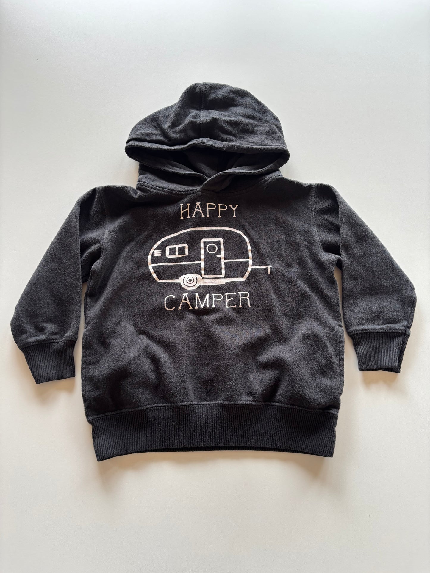 Black Happy Camper Hoodie