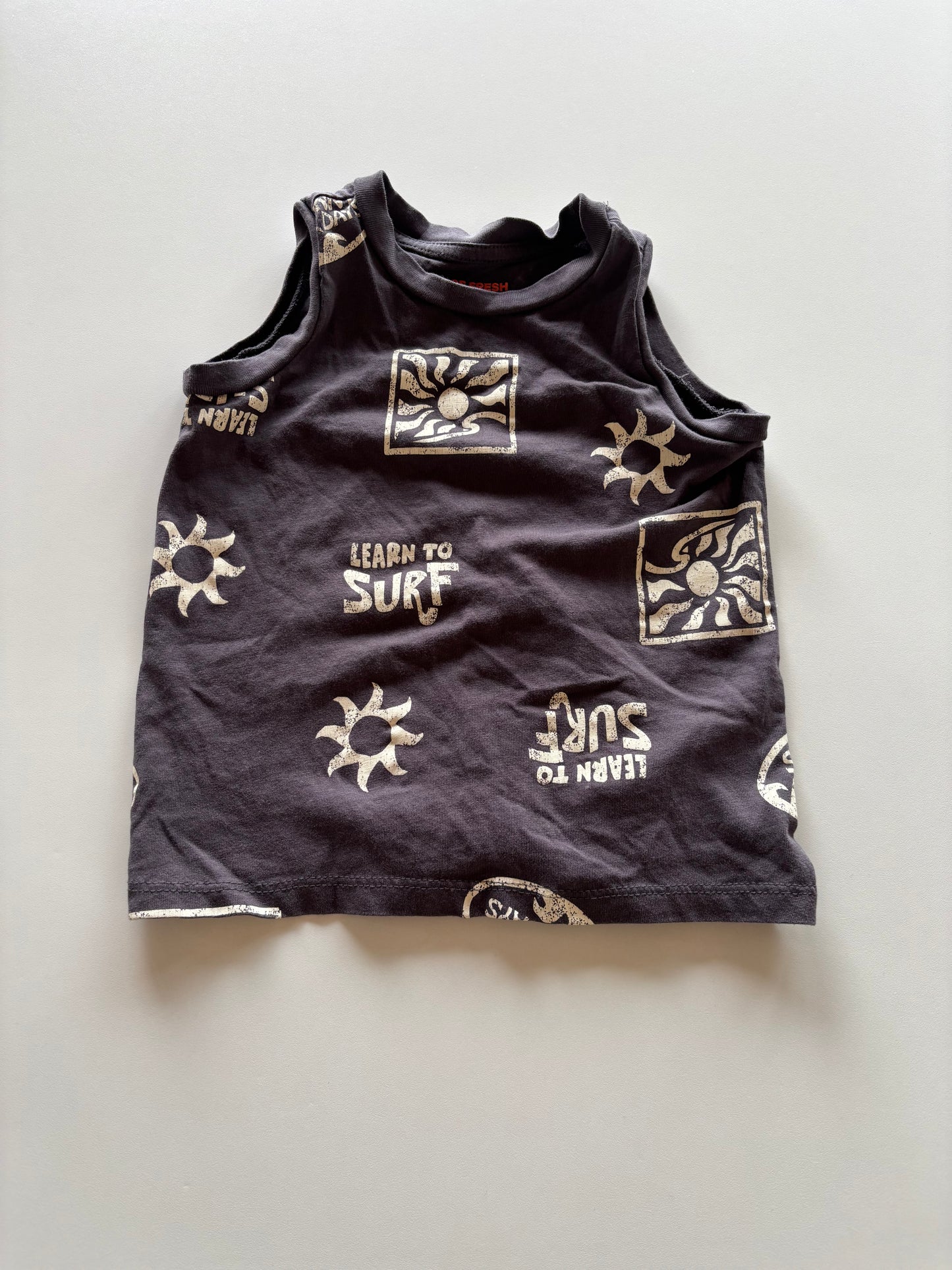 Grey Sun & Surf Tank