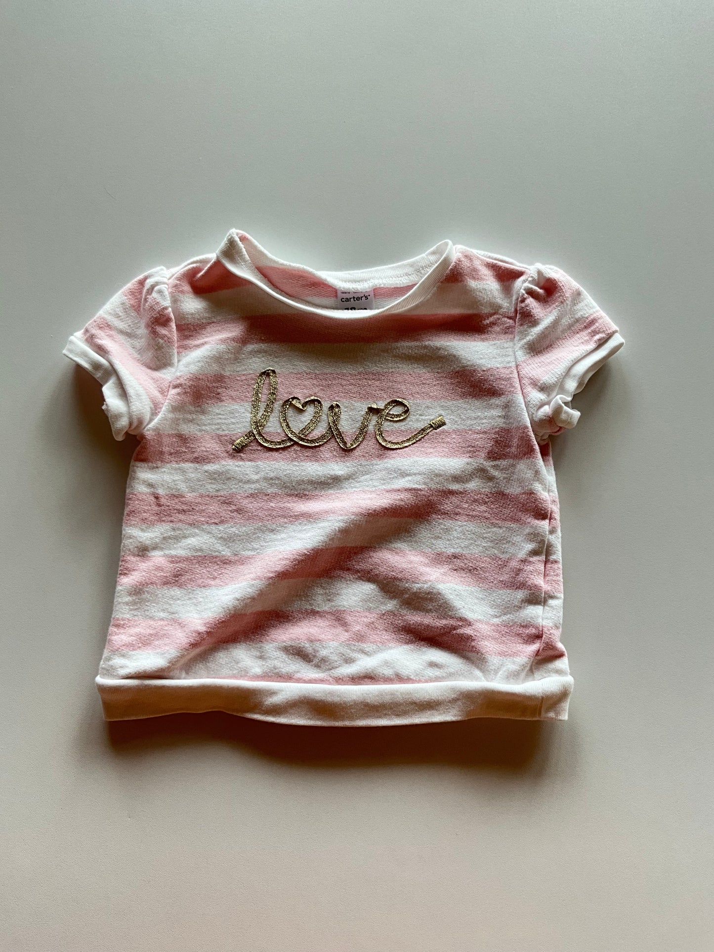 Striped Love Sweater Tee