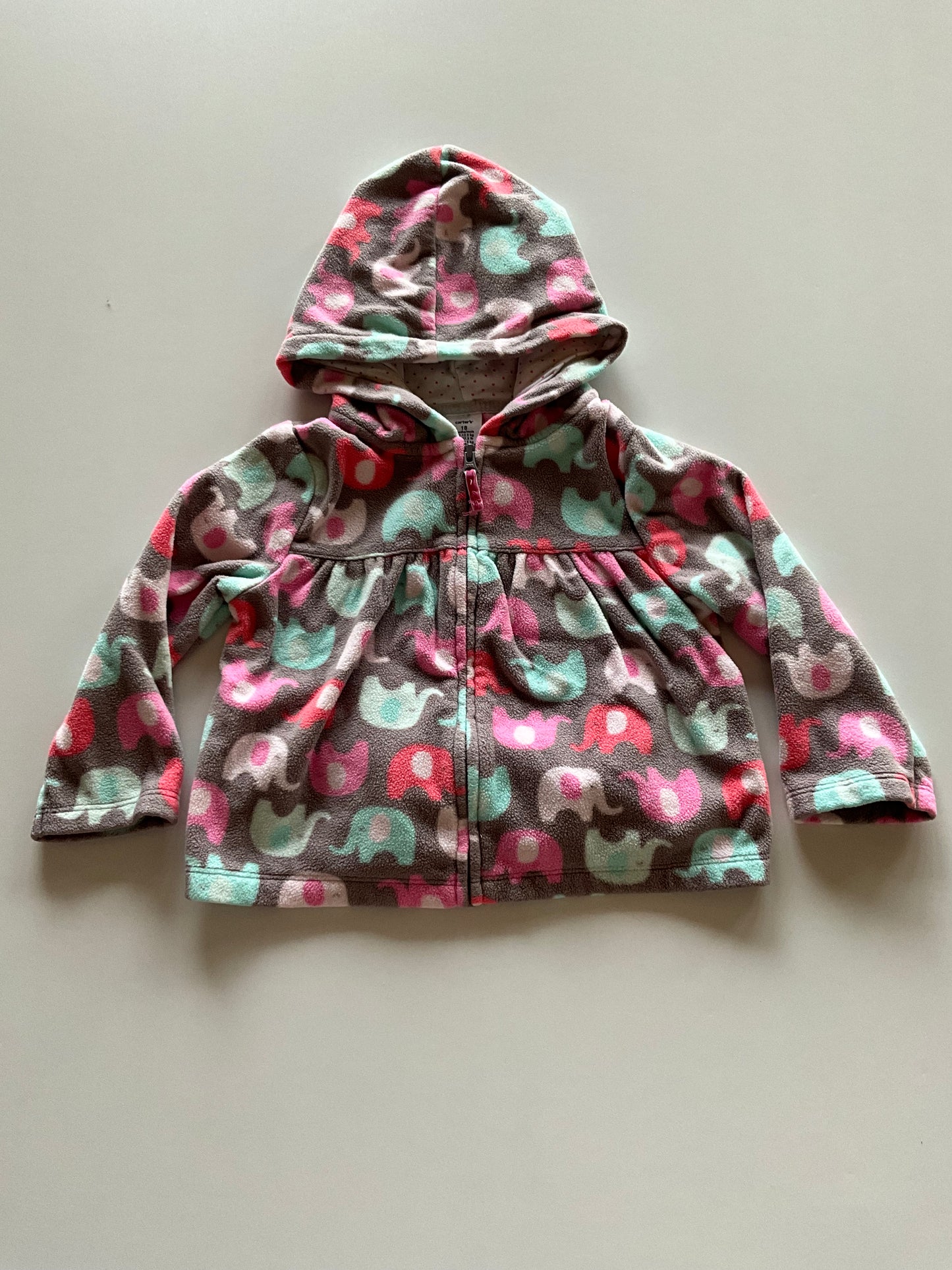 Fleece Elephant Hoodie