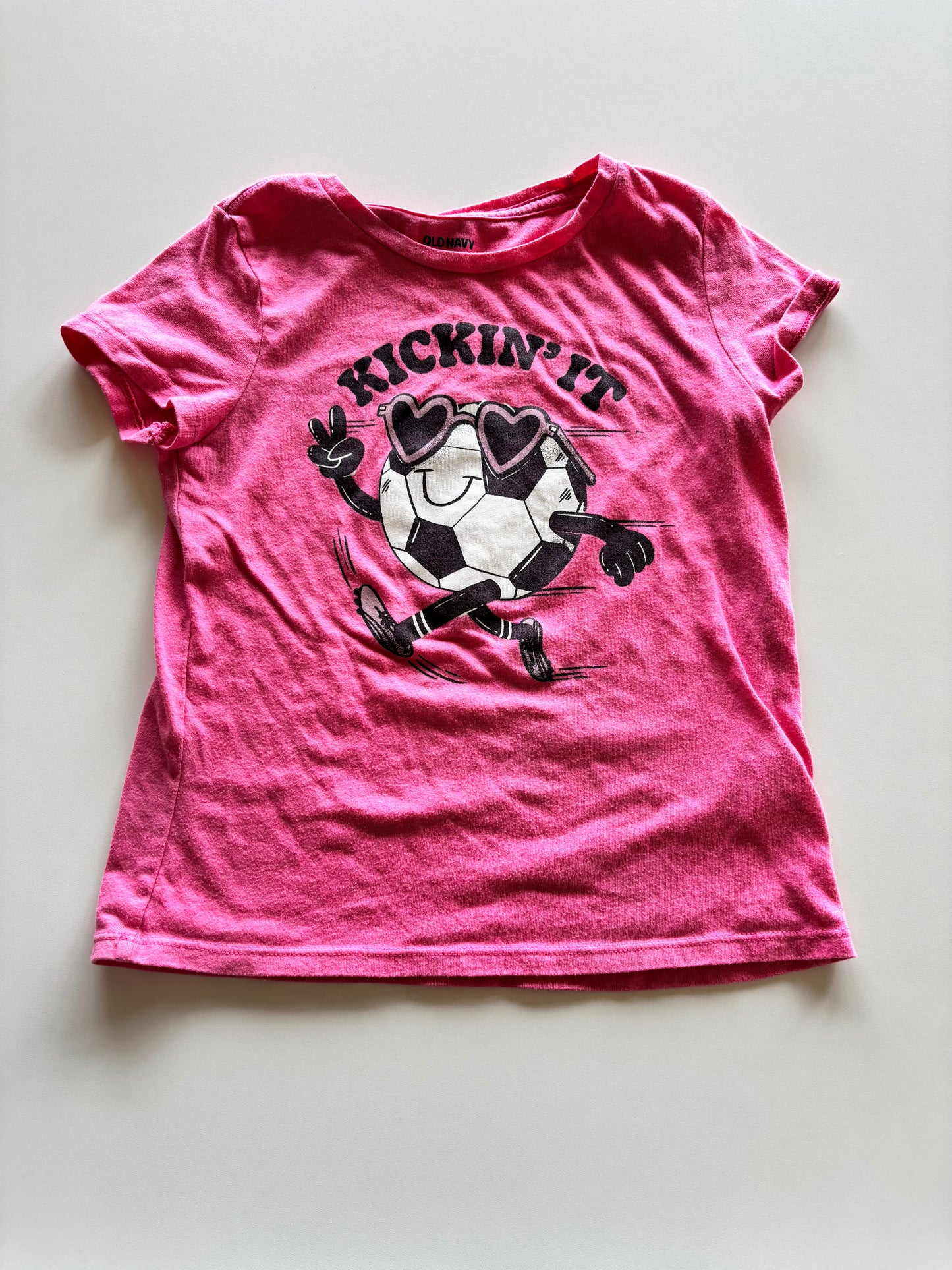 Pink Soccer Tee