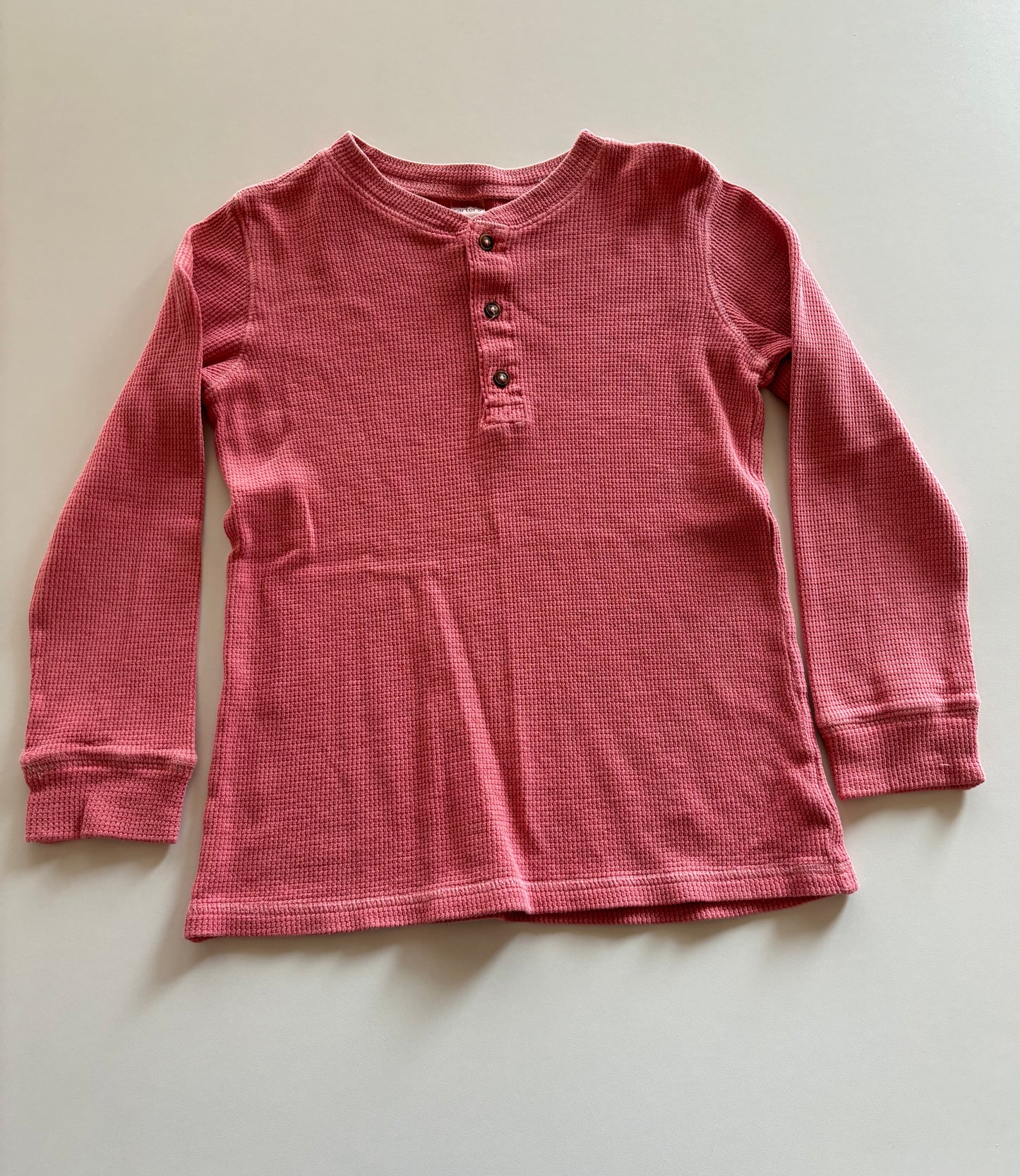 Salmon Waffle Henley