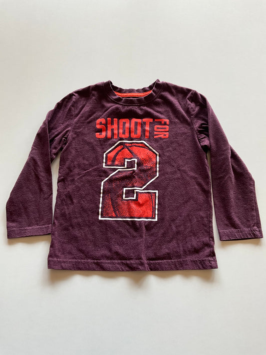 Burgundy Basketball Shirt